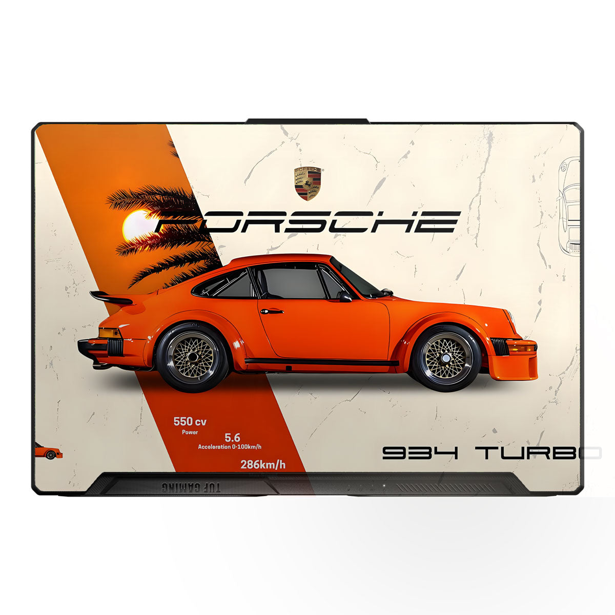 Porsche 934 - Laptop Skins