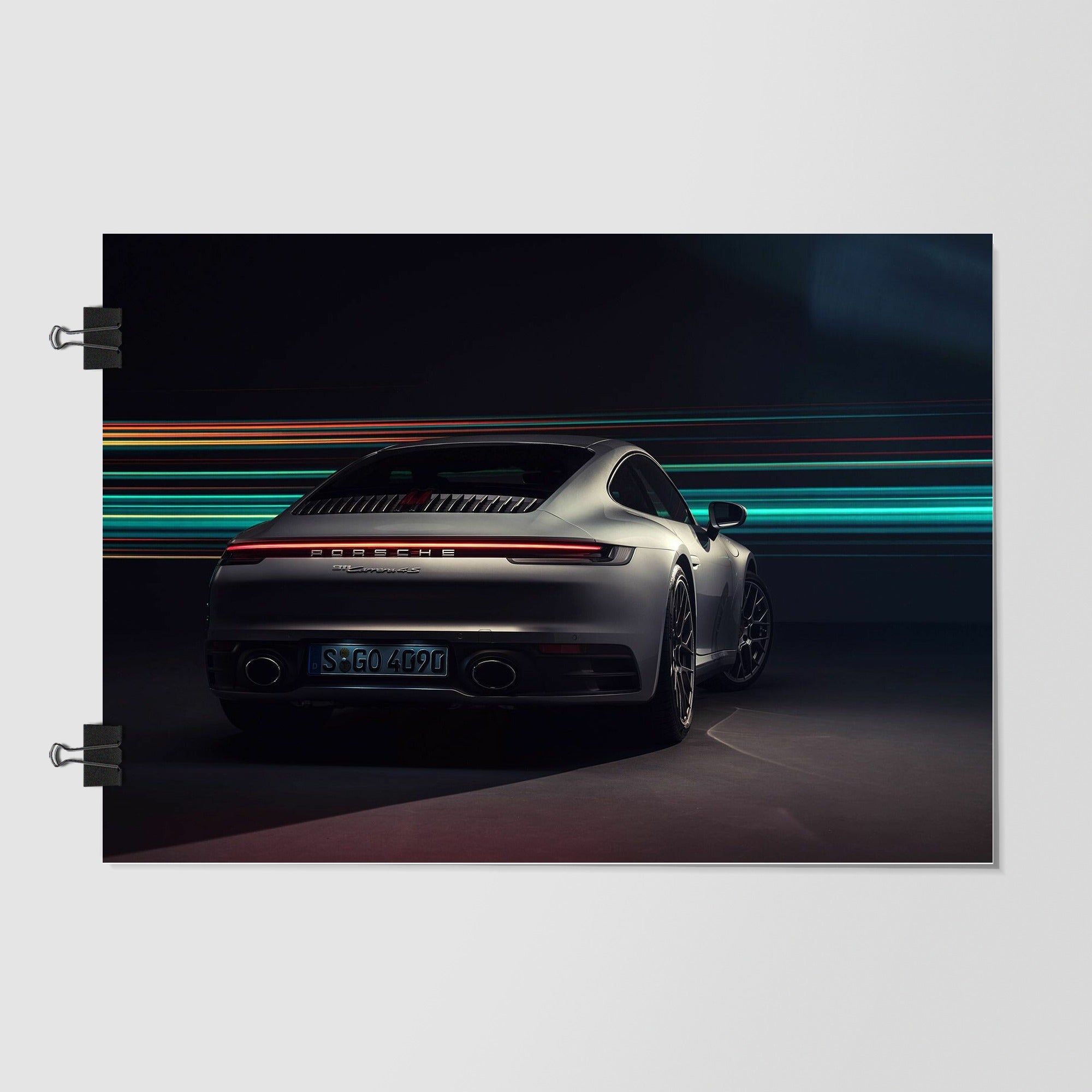Porsche 911 Black Close Up Detail by Decalz