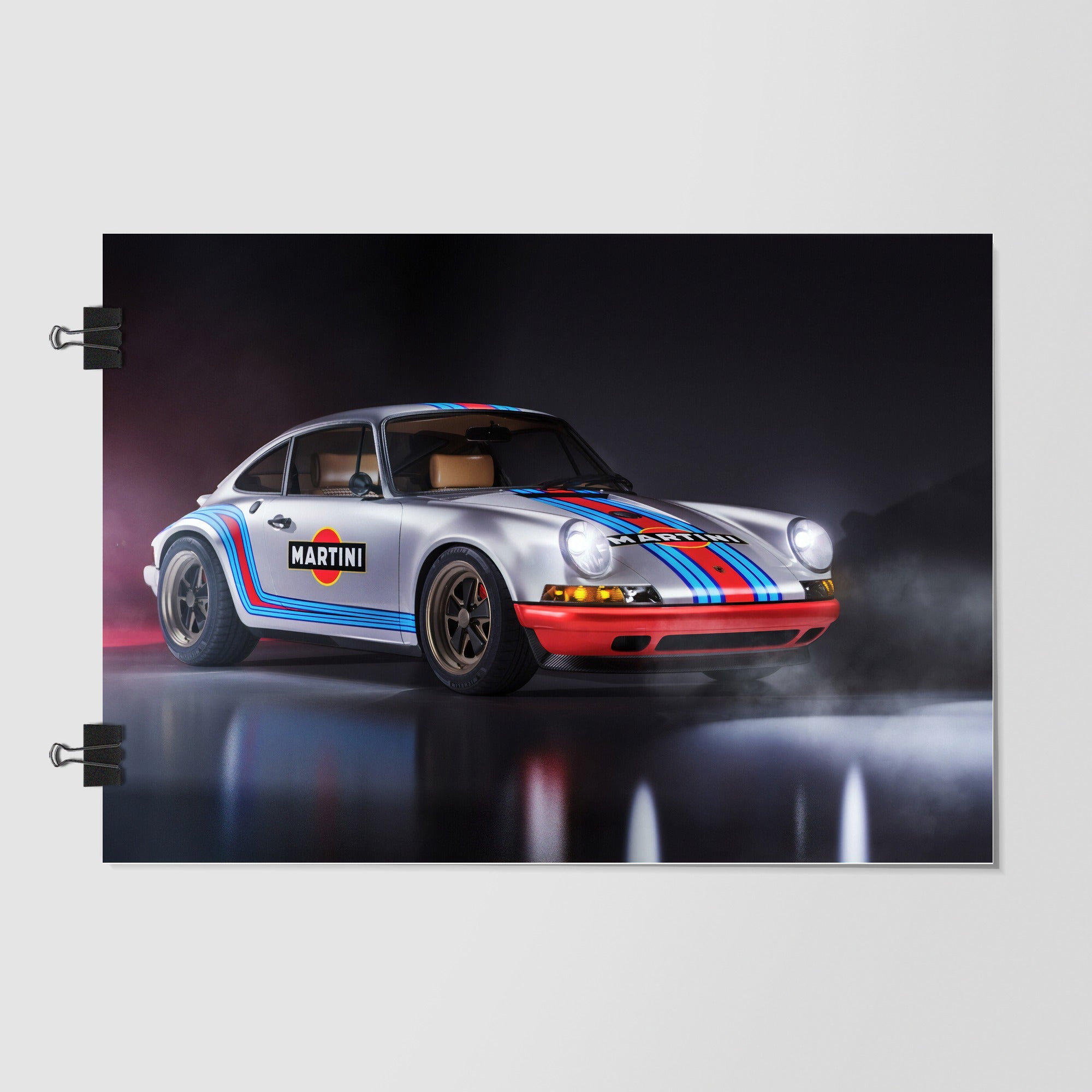 Porsche 911 Black Sunset Glow by Decalz