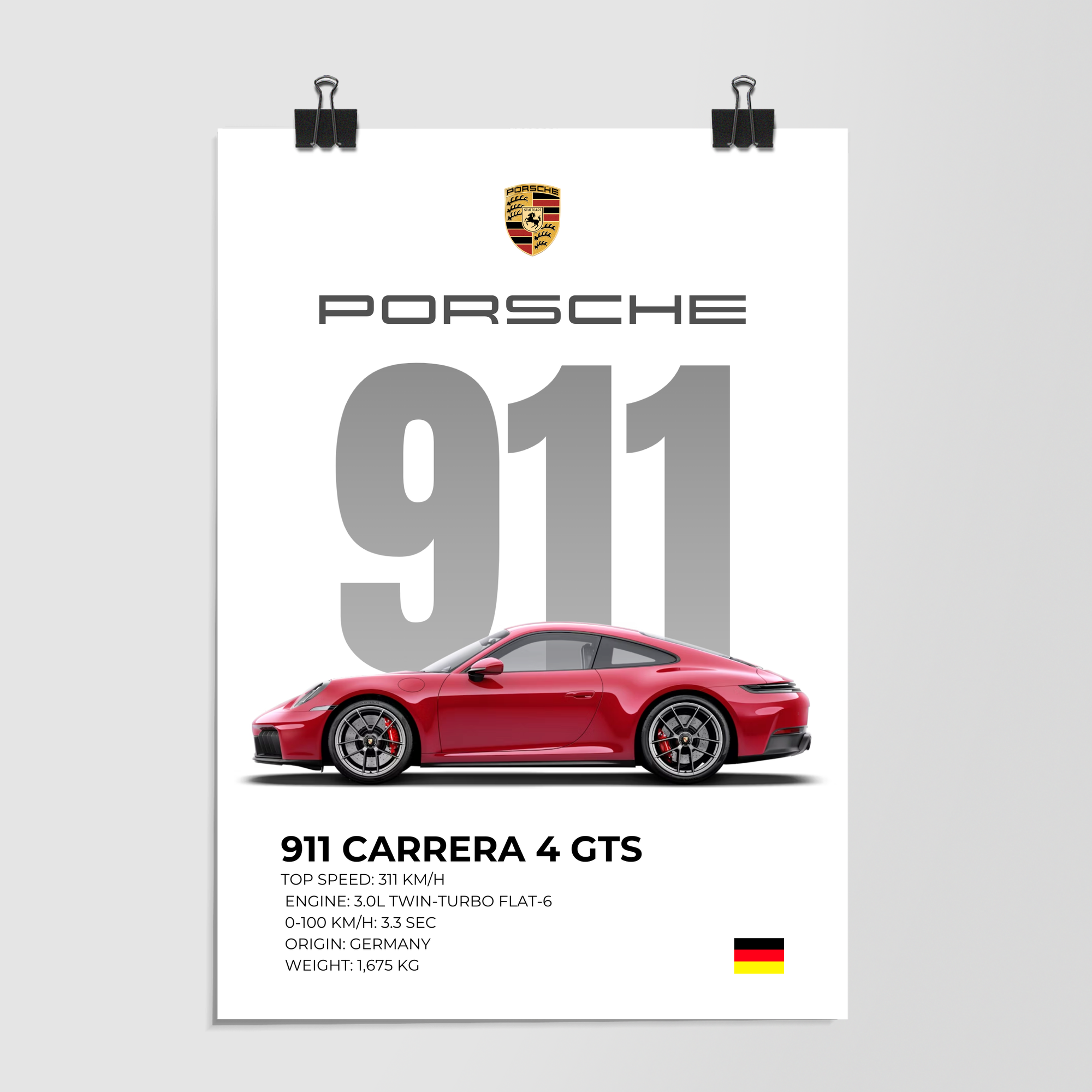 Porsche 911 Carrera 4 Gts by Decalz