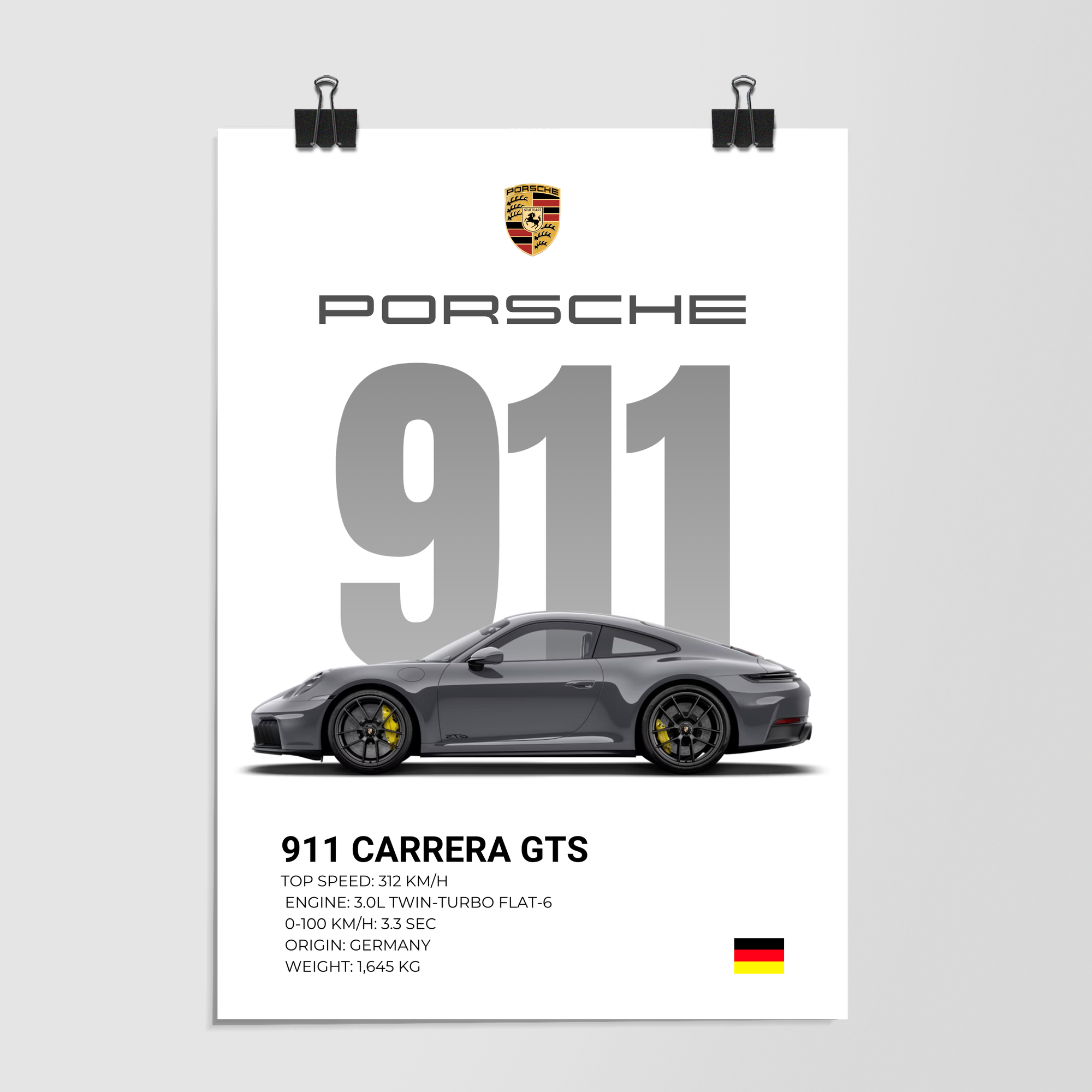 Porsche 911 Carrera Gts by Decalz