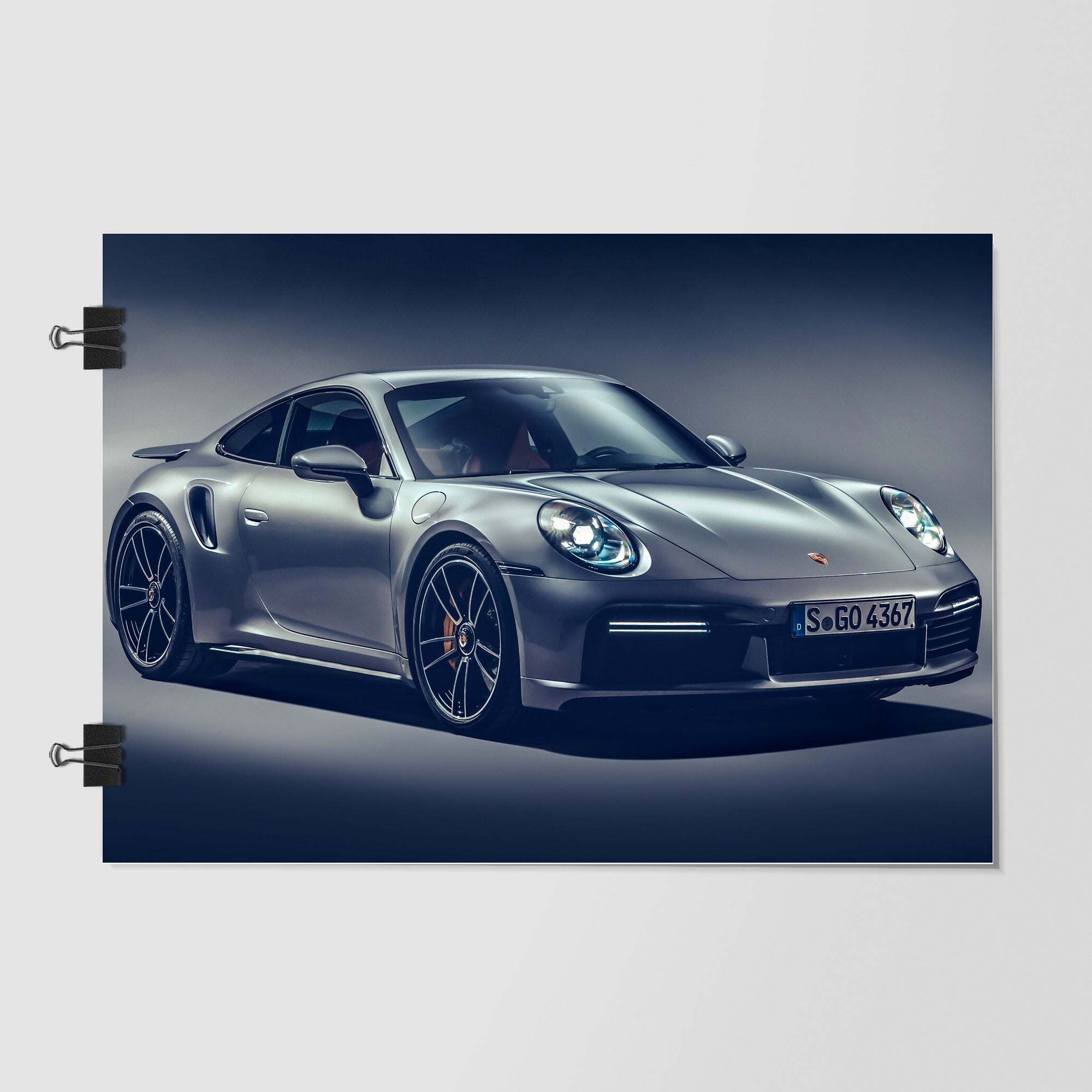 Porsche 911 Dark Blue by Decalz