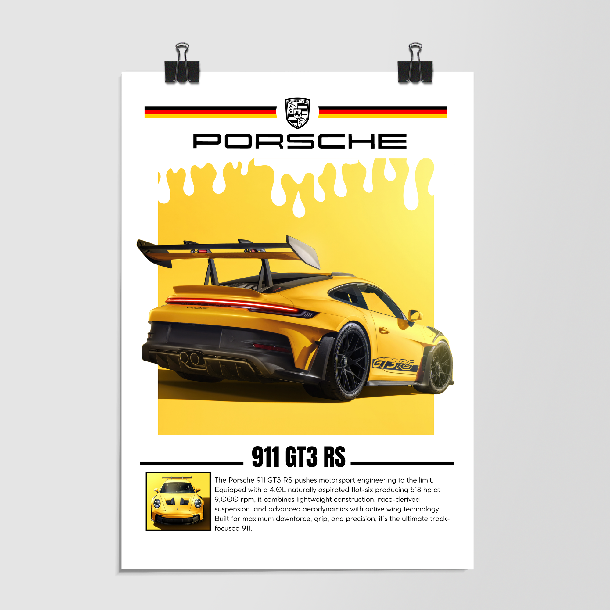 Porsche 911 Gt3 Rs Beige by Decalz
