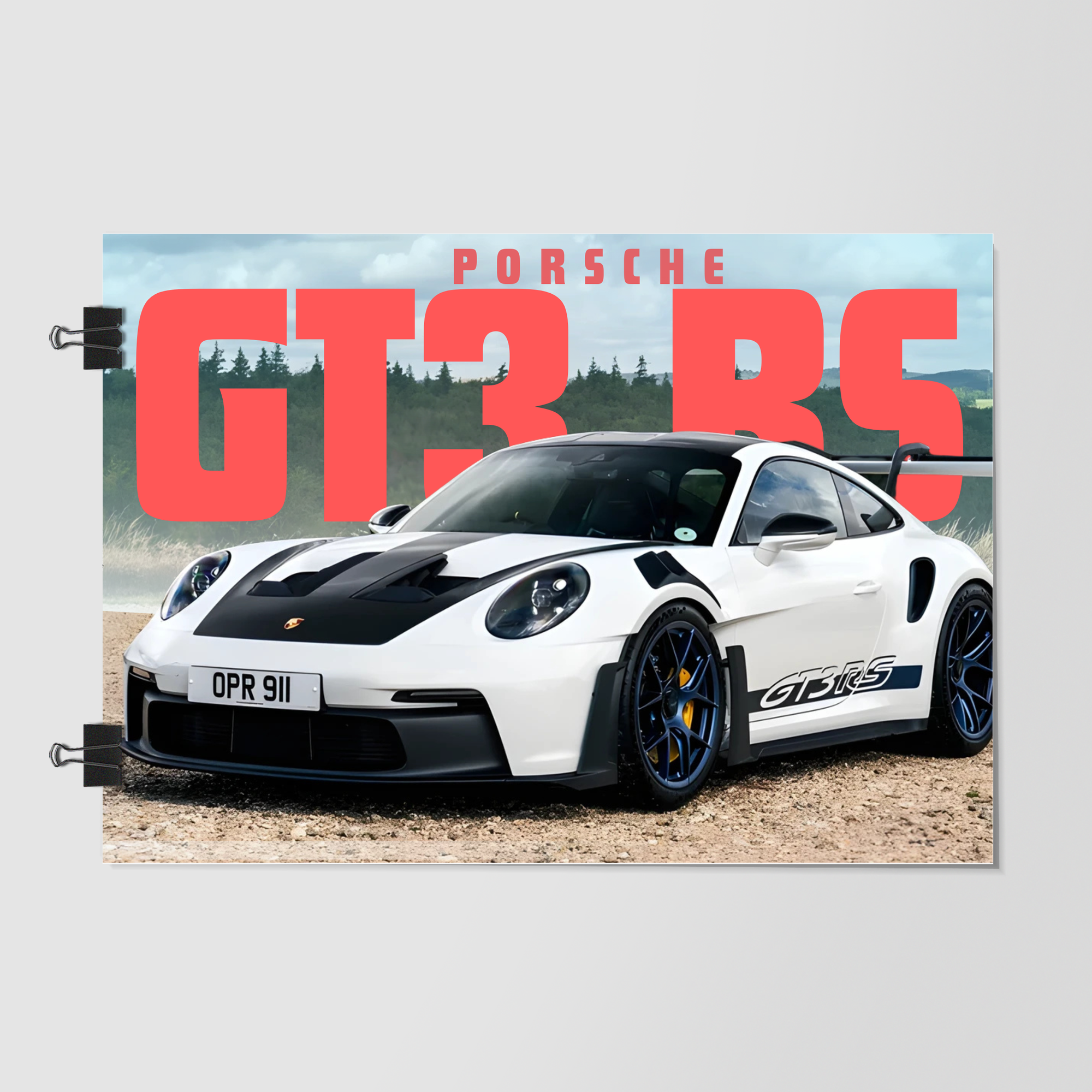 Porsche 911 Gt3rs Track Focused by Decalz