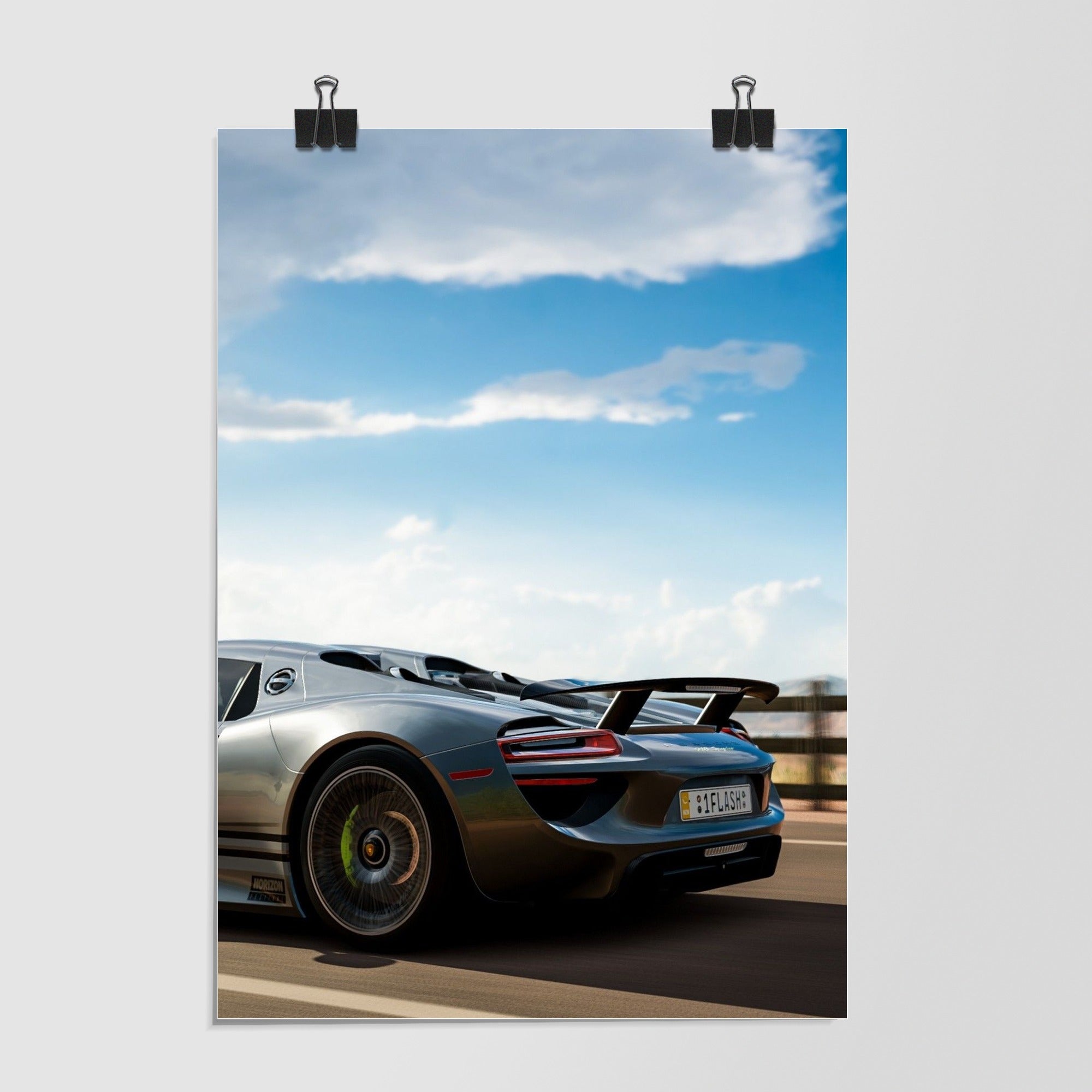 Porsche 918 Spyder Dark Green by Decalz