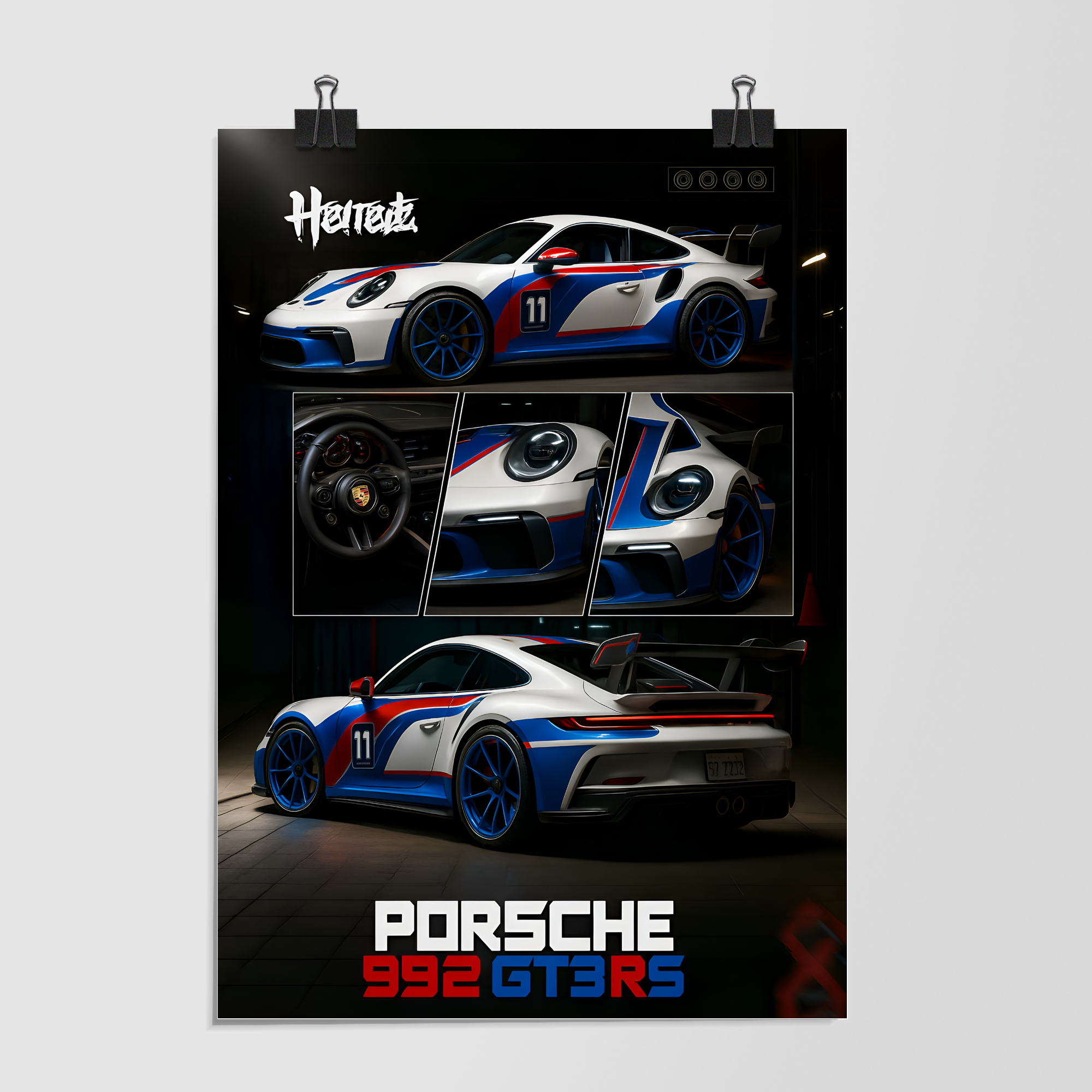Porsche 992 Gt3rs Livery by Decalz