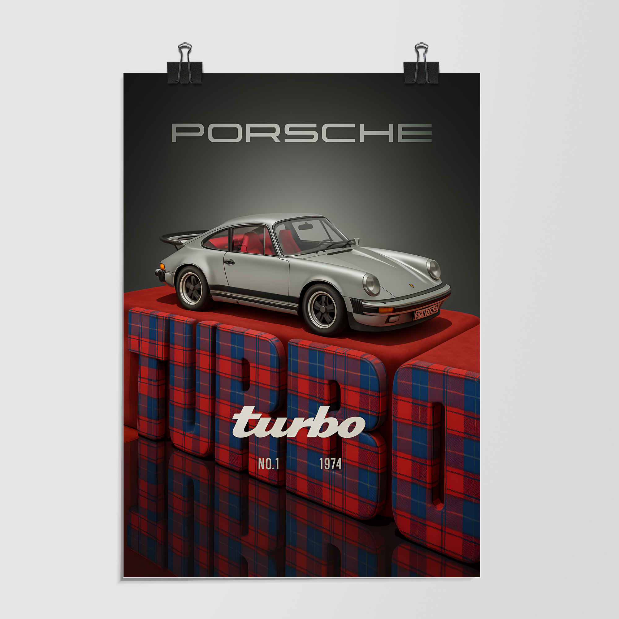 Porsche Turbo Vintage 1974 by Decalz