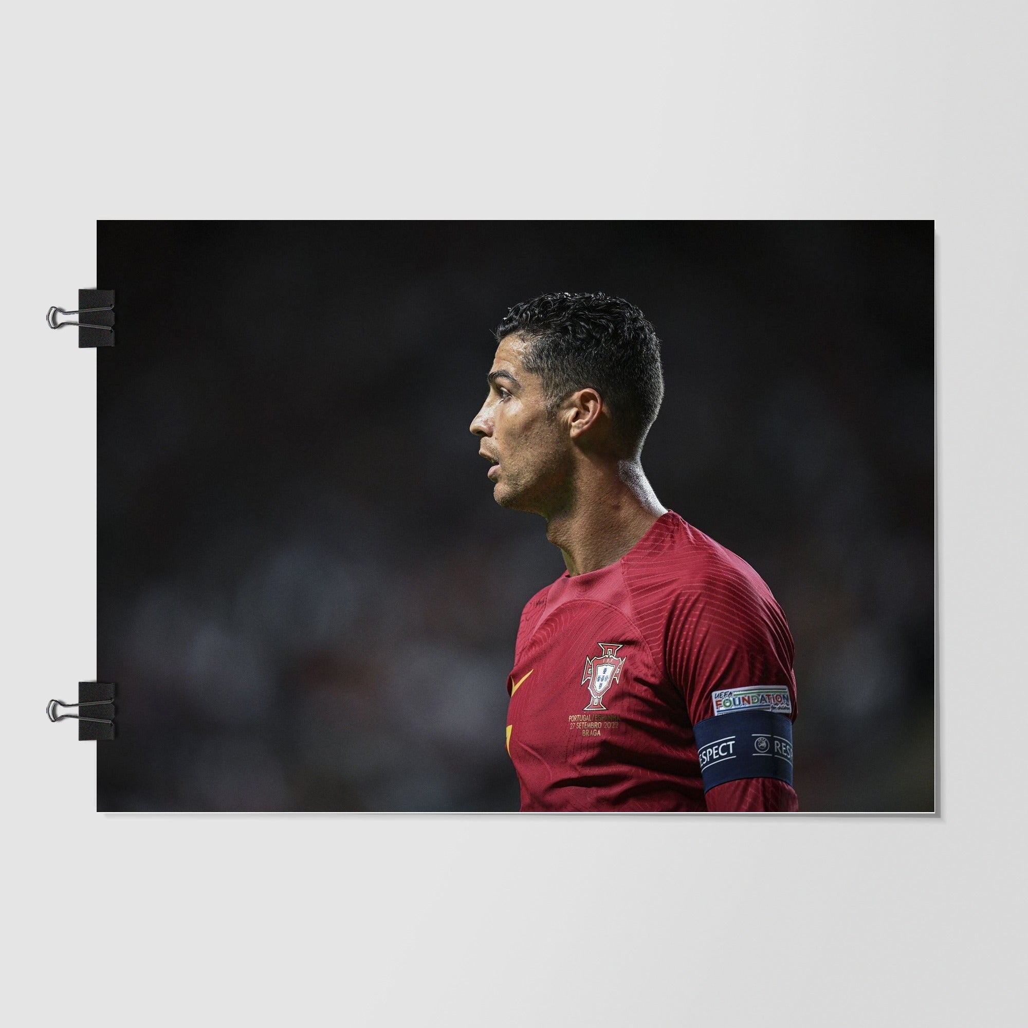 Portugal National Football Team Black Sunset Glow by Decalz