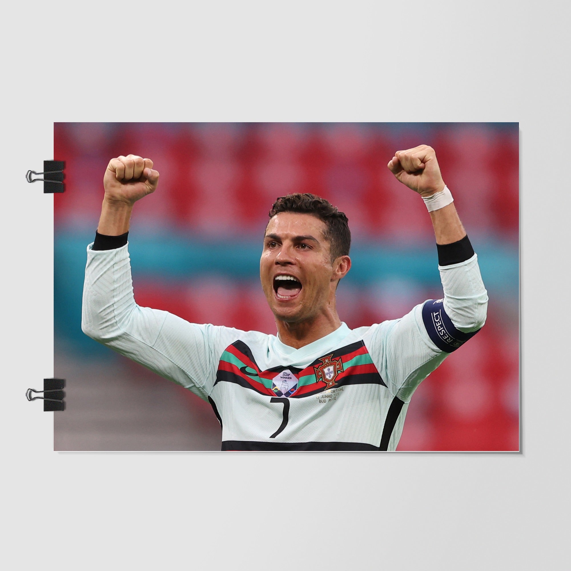 Portugal National Football Team Gray Dramatic Lighting by Decalz