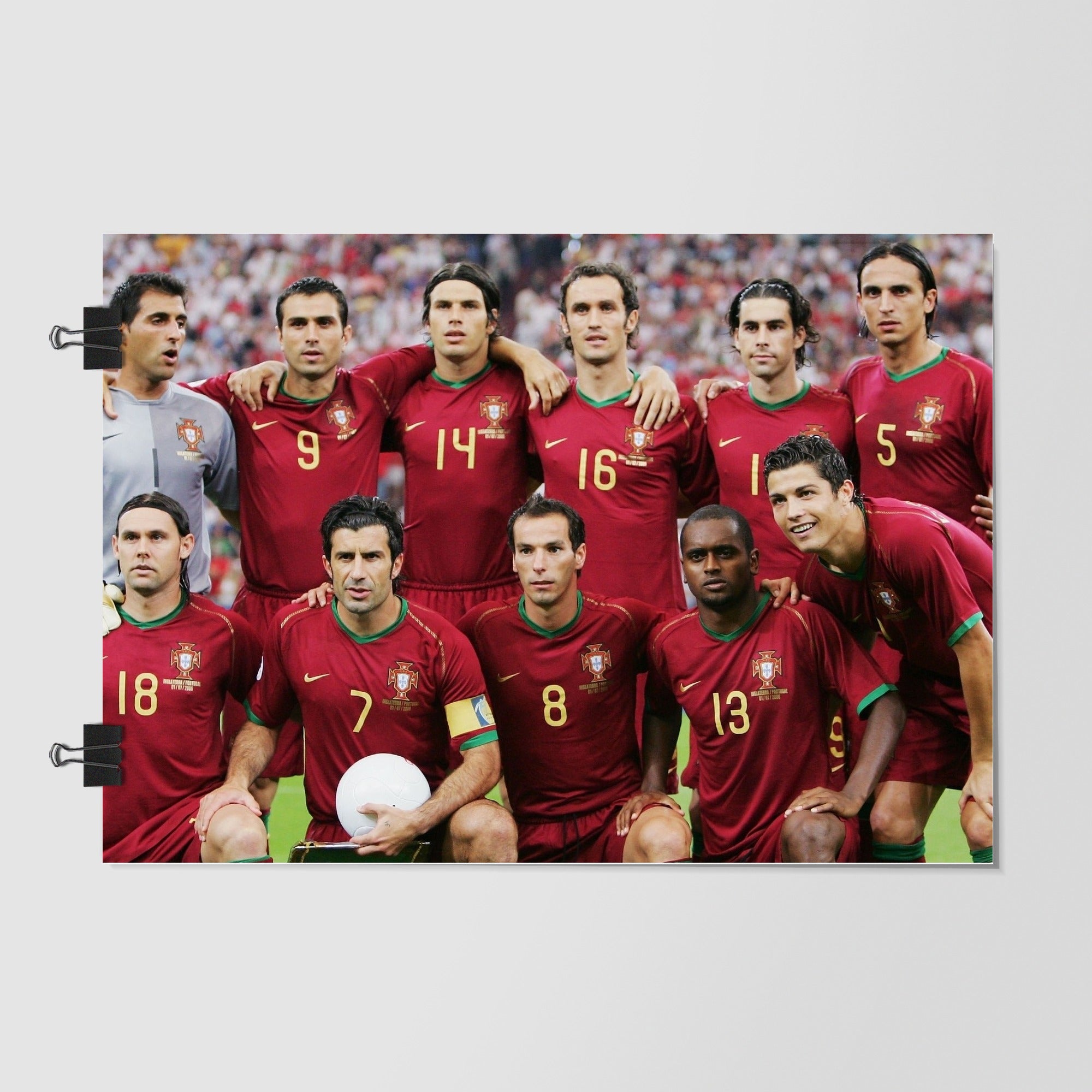 Portugal National Football Team Maroon by Decalz