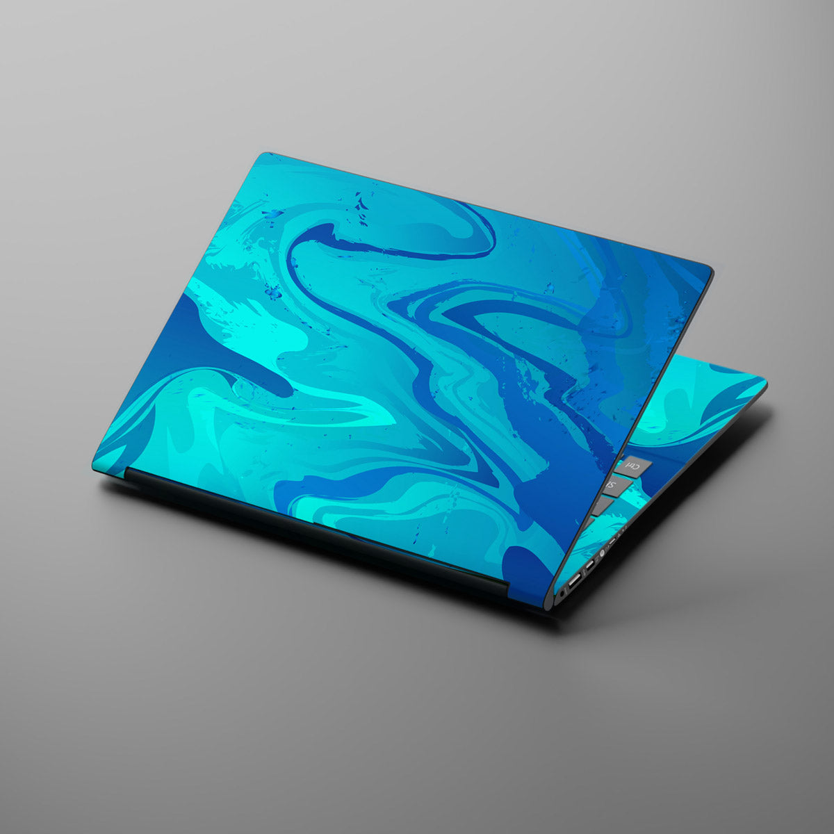 Poseidon Blue - Laptop Skins