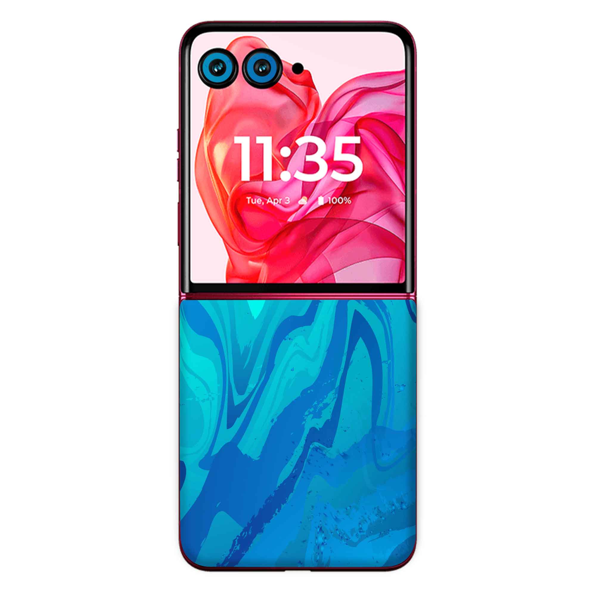 Moto Razr 50 Ultra (5G) Skins & Wraps (Only Back No Edge to Edge)