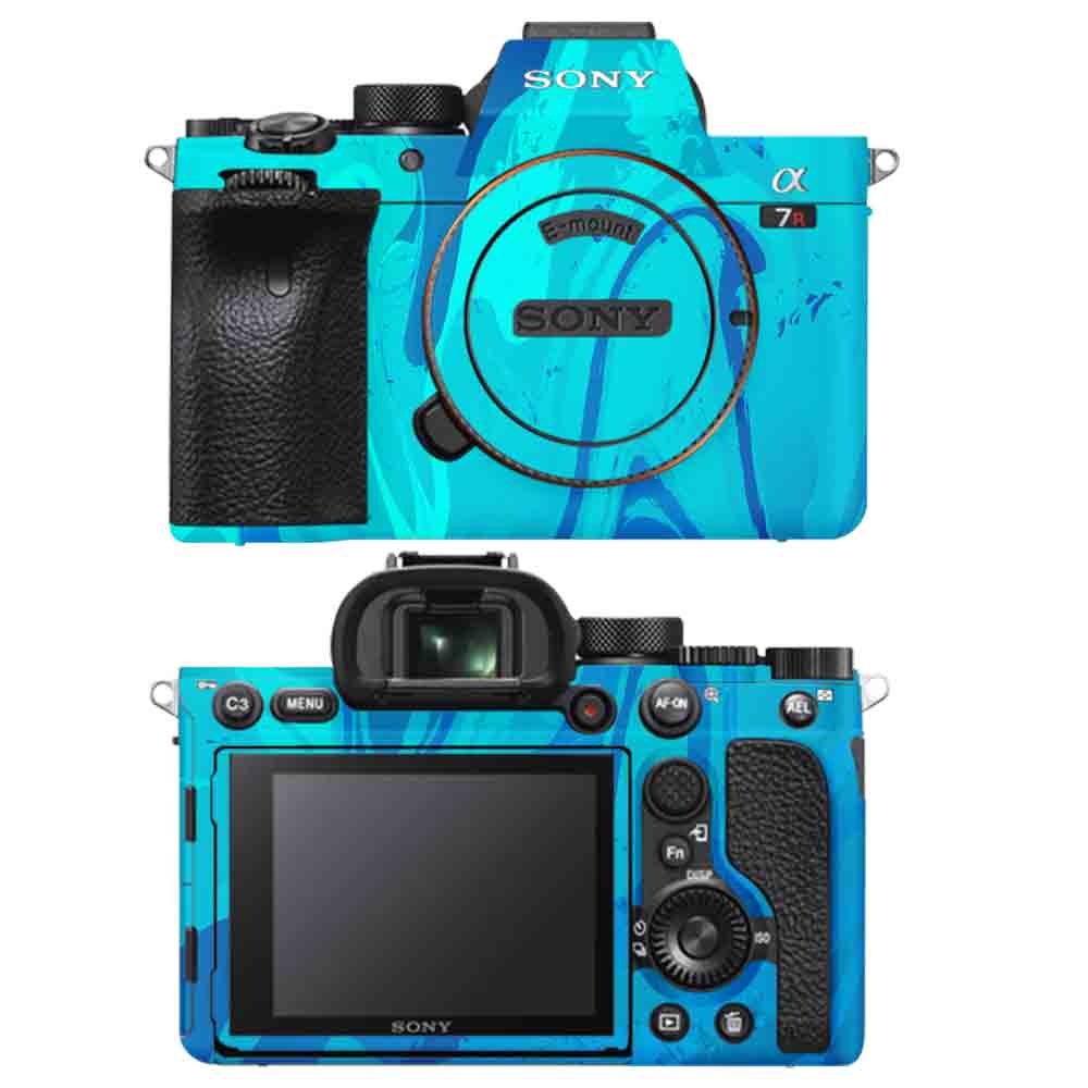 Poseidon Blue - Sony Camera Skins