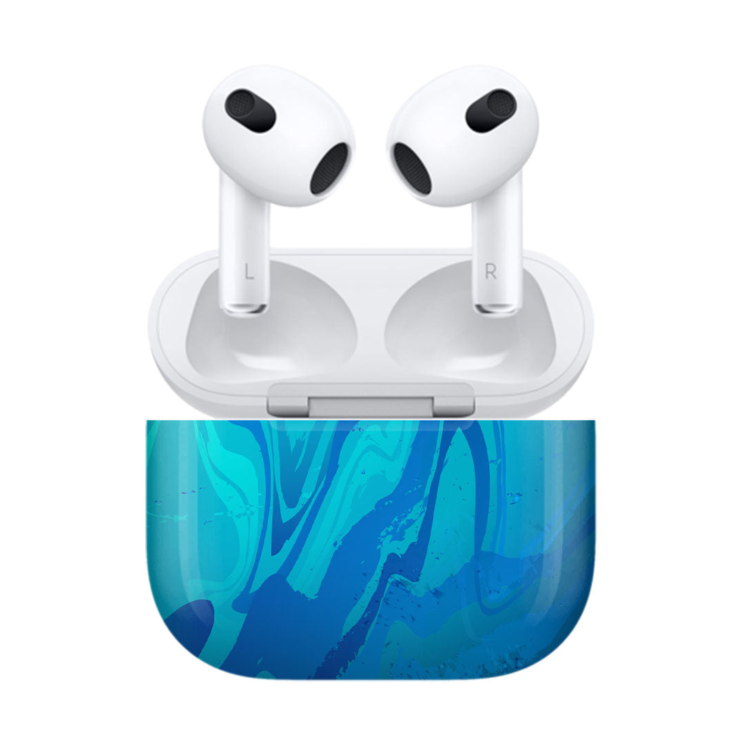 Airpods 3 Posiden Blue skins
