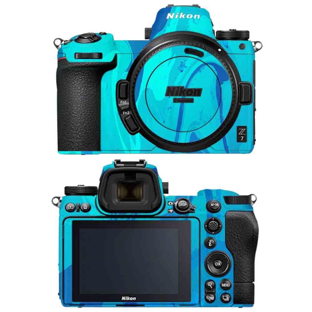 Poseidon Blue - Nikon Camera Skins