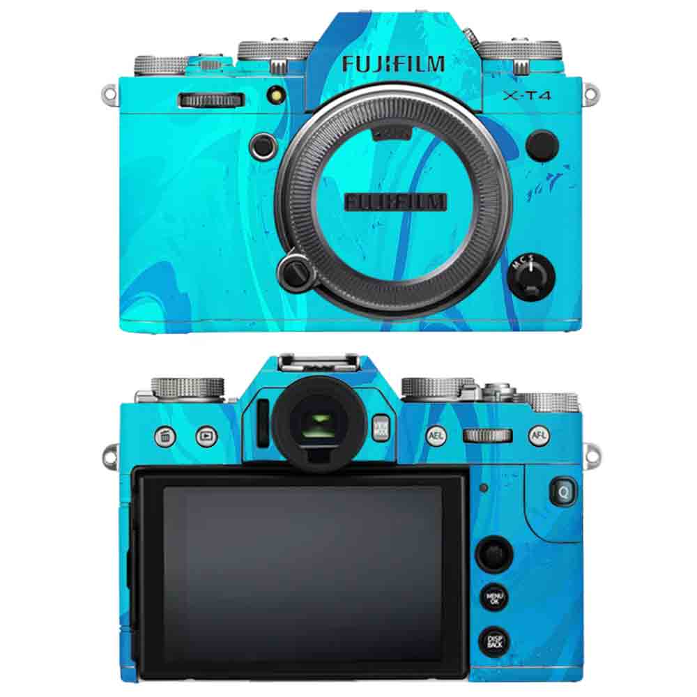 Poseidon Blue - Fujifilm Camera Skins