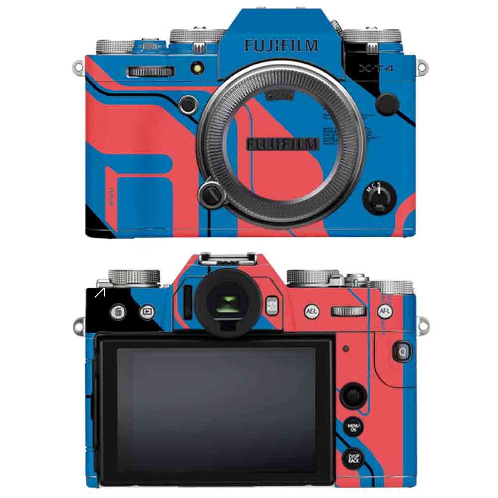Prime Blue - Fujifilm Camera Skins
