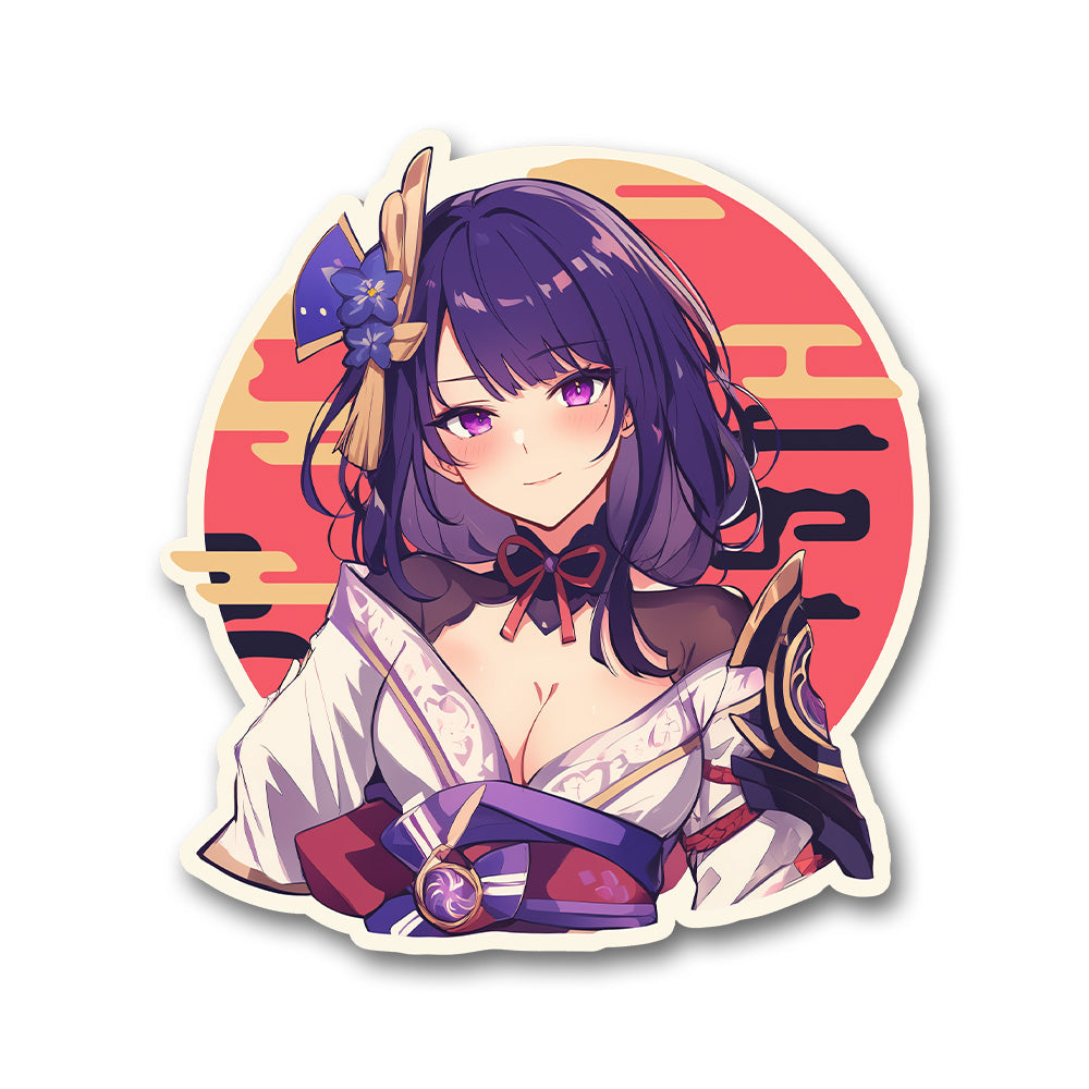 Raiden Shogun Genshin Impact Sticker