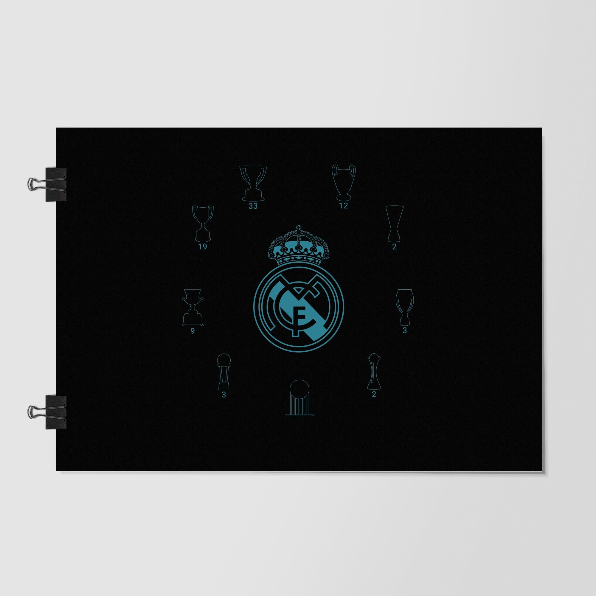 Real Madrid Cf Black by Decalz