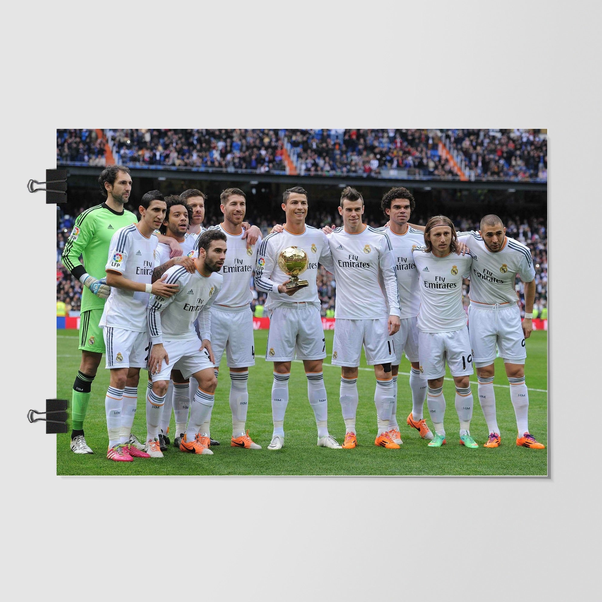 Real Madrid Cf Black Night Scene by Decalz