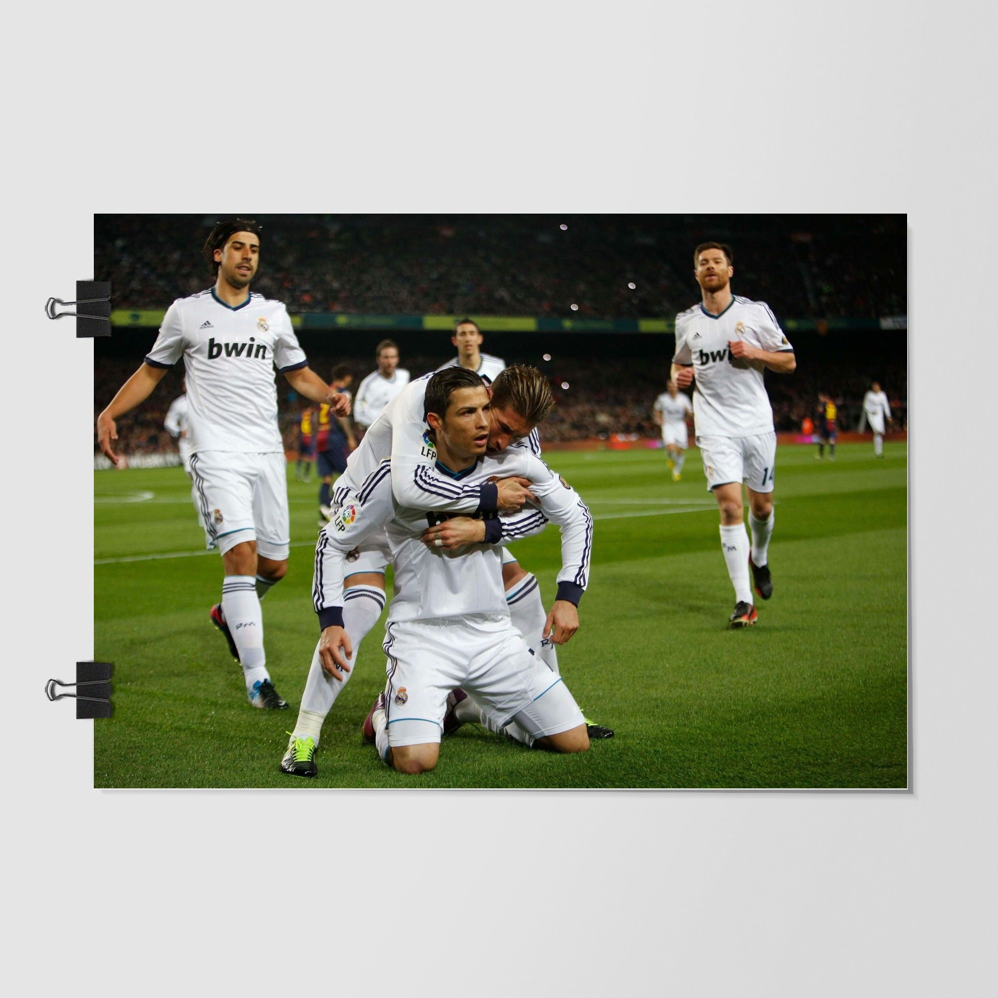 Real Madrid Cf Black Rear Angle by Decalz