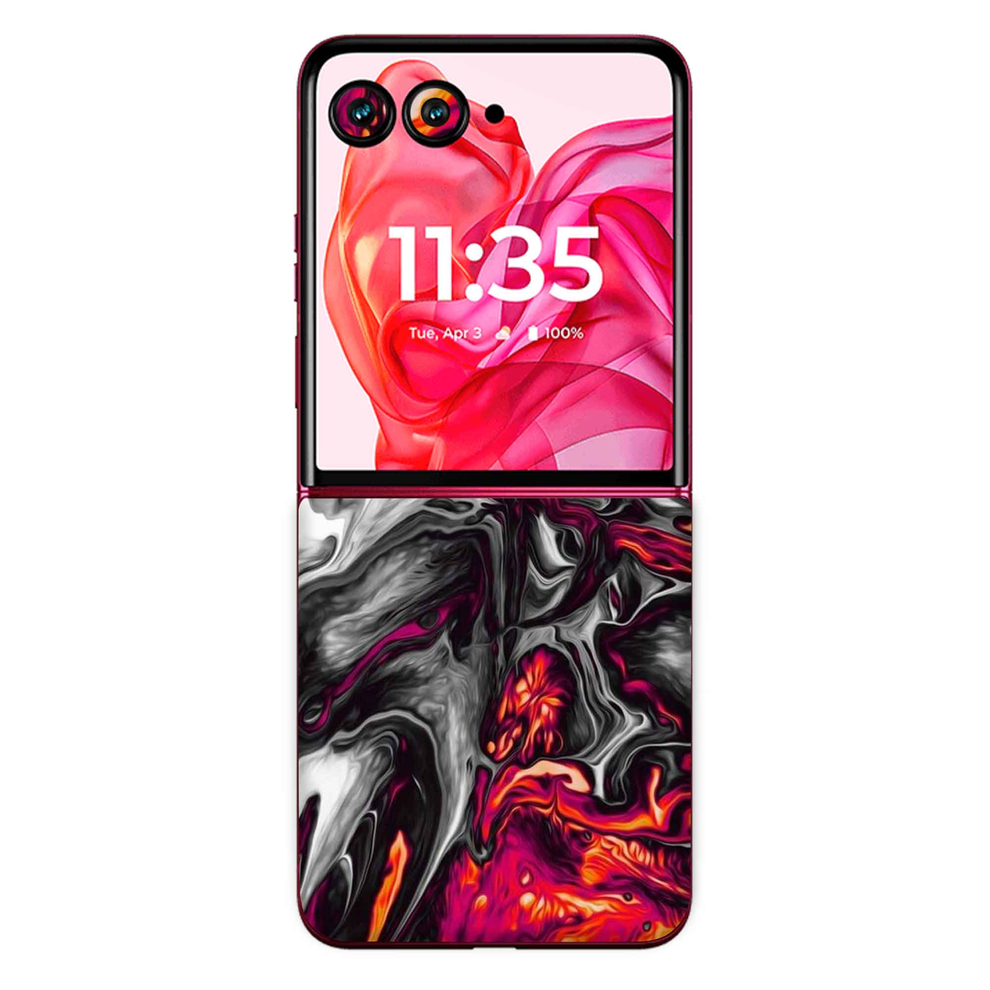 Moto Razr 50 Ultra (5G) Skins & Wraps (Only Back No Edge to Edge)
