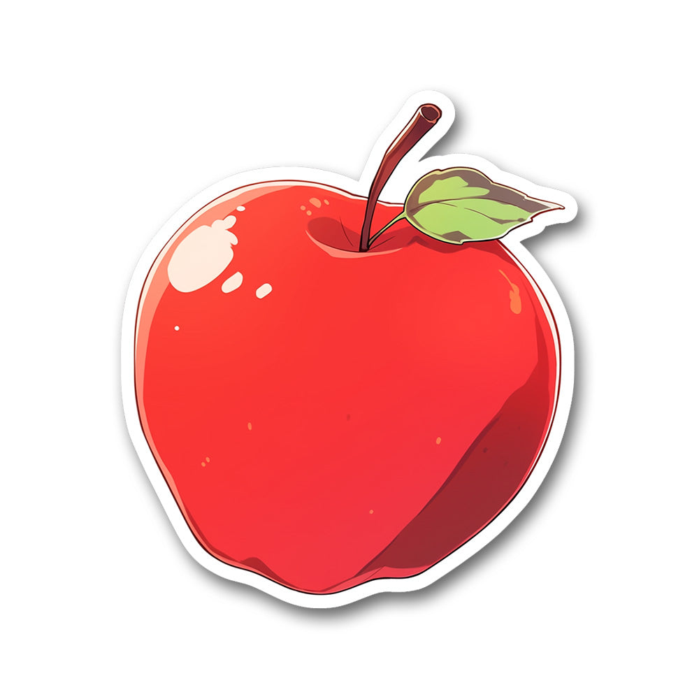 Red Apple Sticker