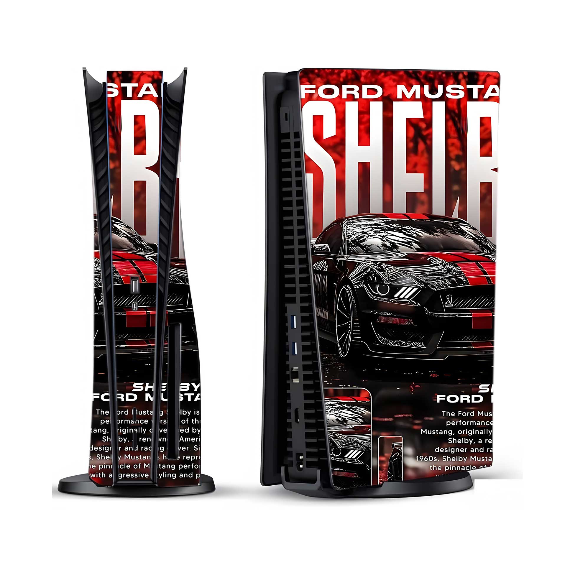 Redline Shelby PlayStation 5 Fat Skins & Wraps