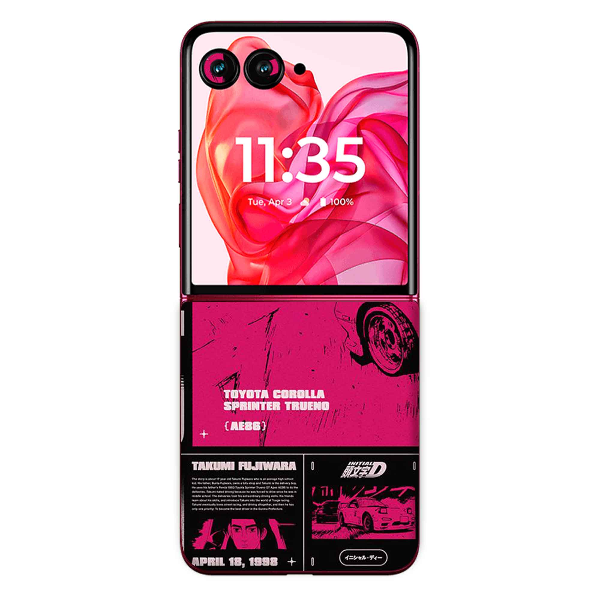 Moto Razr 50 Ultra (5G) Skins & Wraps (Only Back No Edge to Edge)