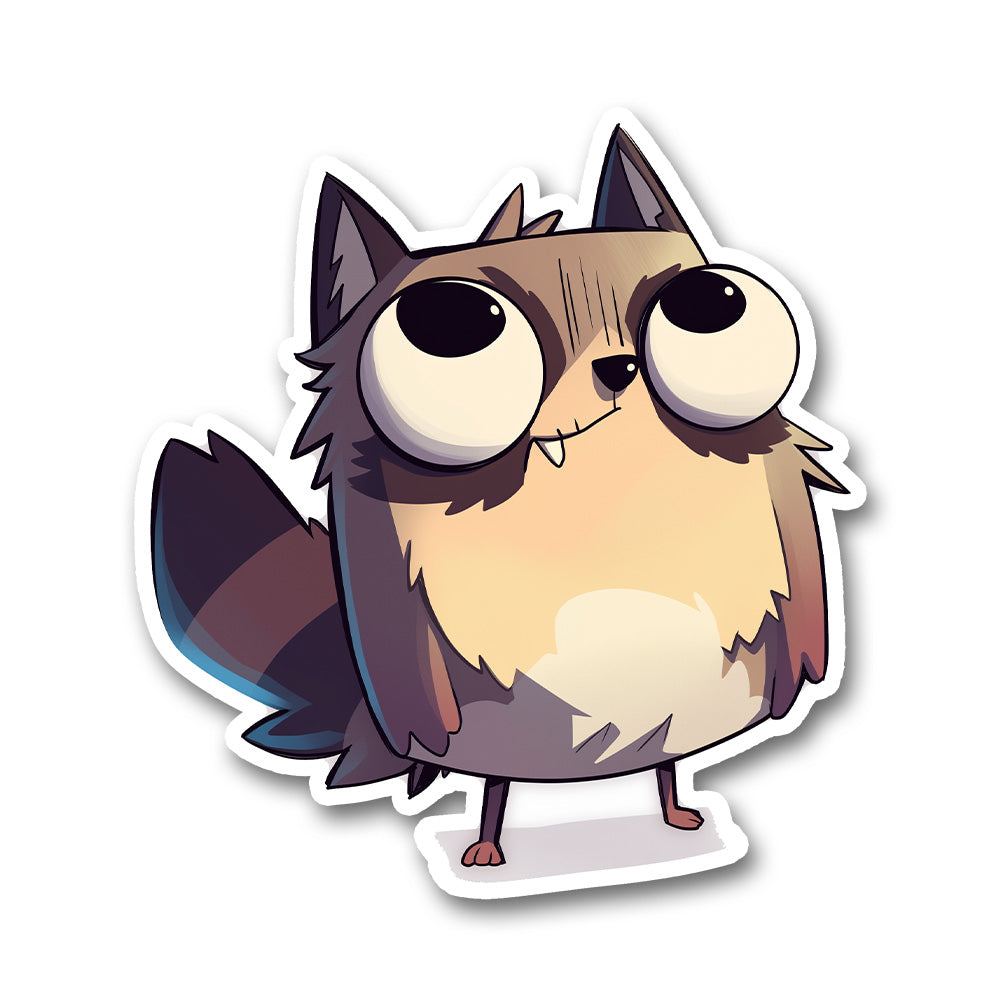 Rigby Cute Cartoon Sticker