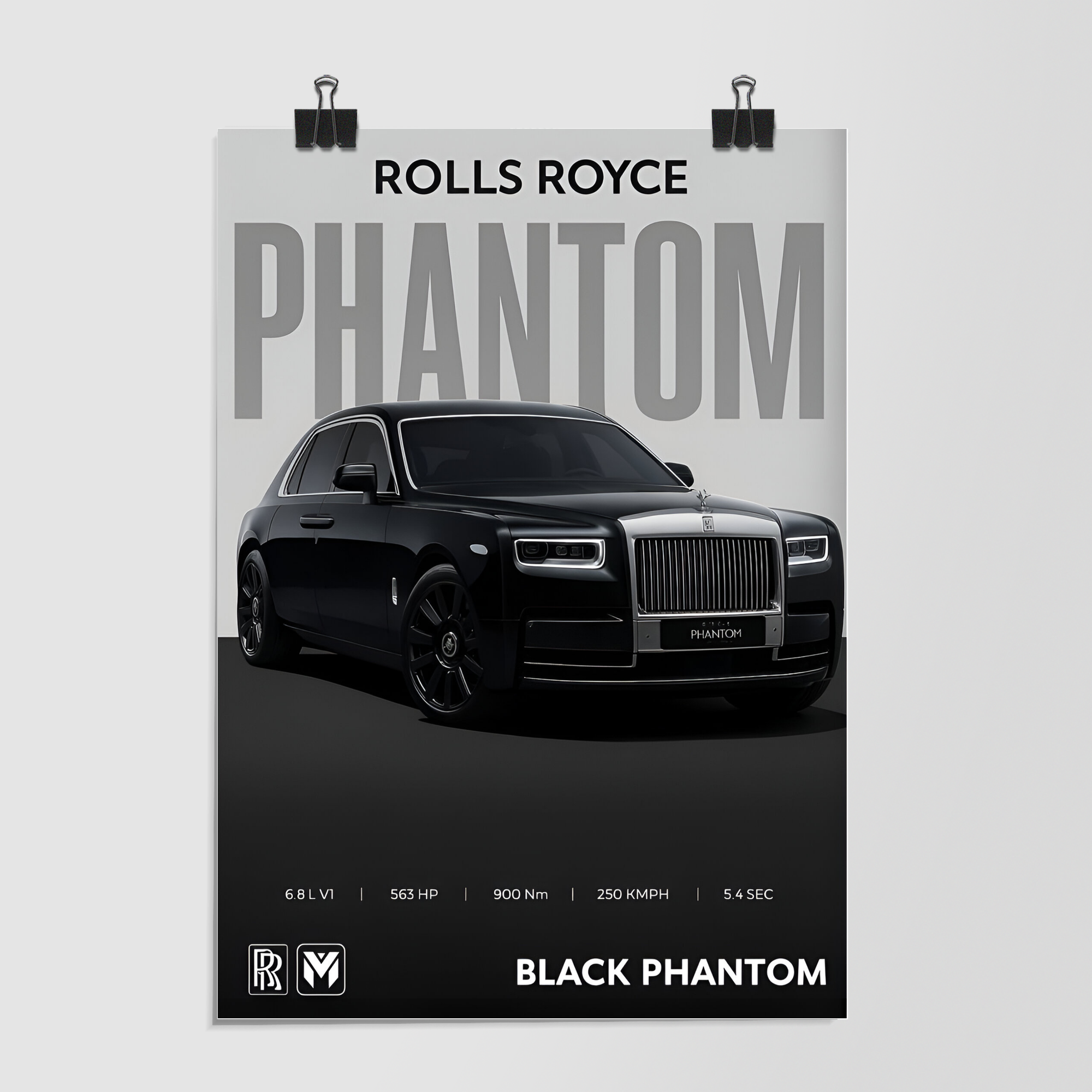 Rolls Royce Phantom Black by Decalz