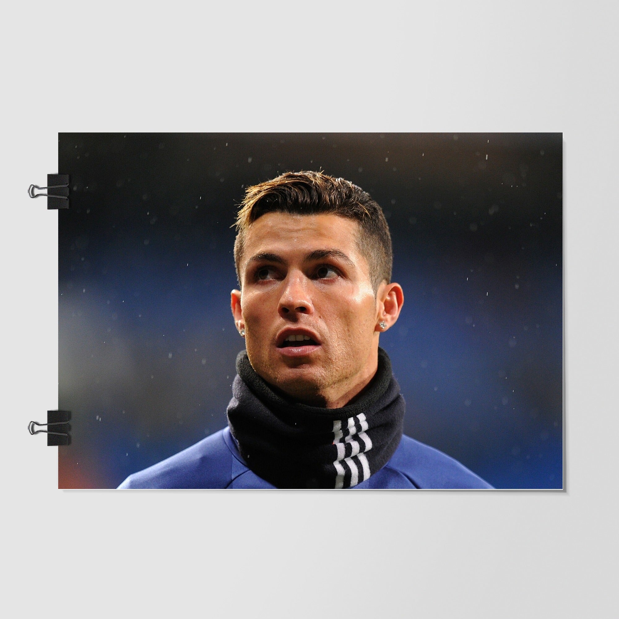 Ronaldo Black Dramatic Lighting by Decalz