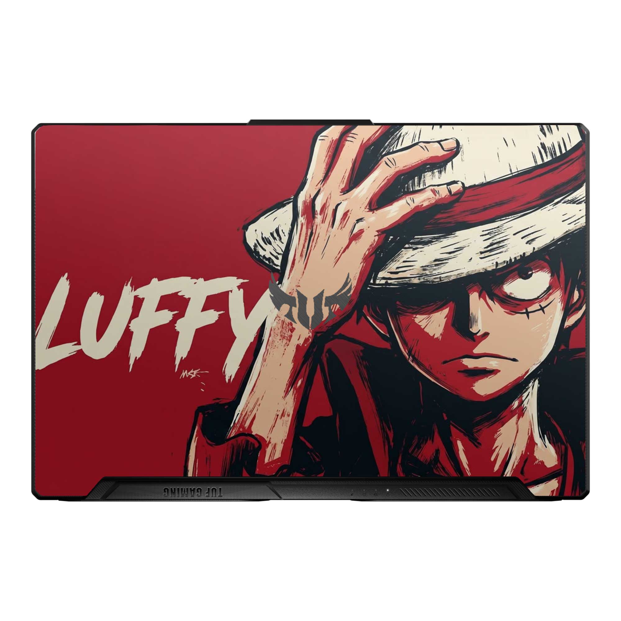 Rubber Man Red - Laptop Skins & Wraps