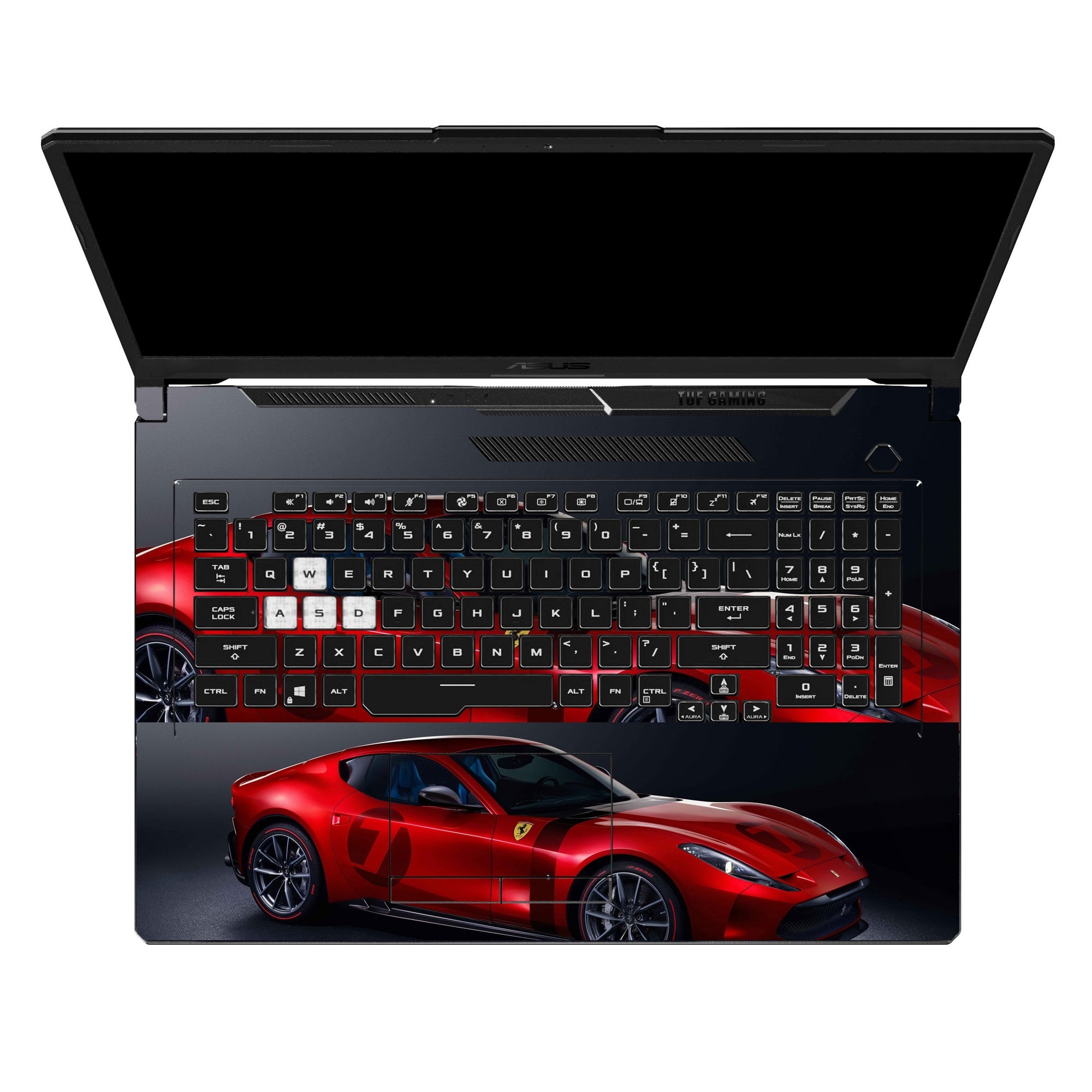 Scarlet Italian Black Supercar by Decalz