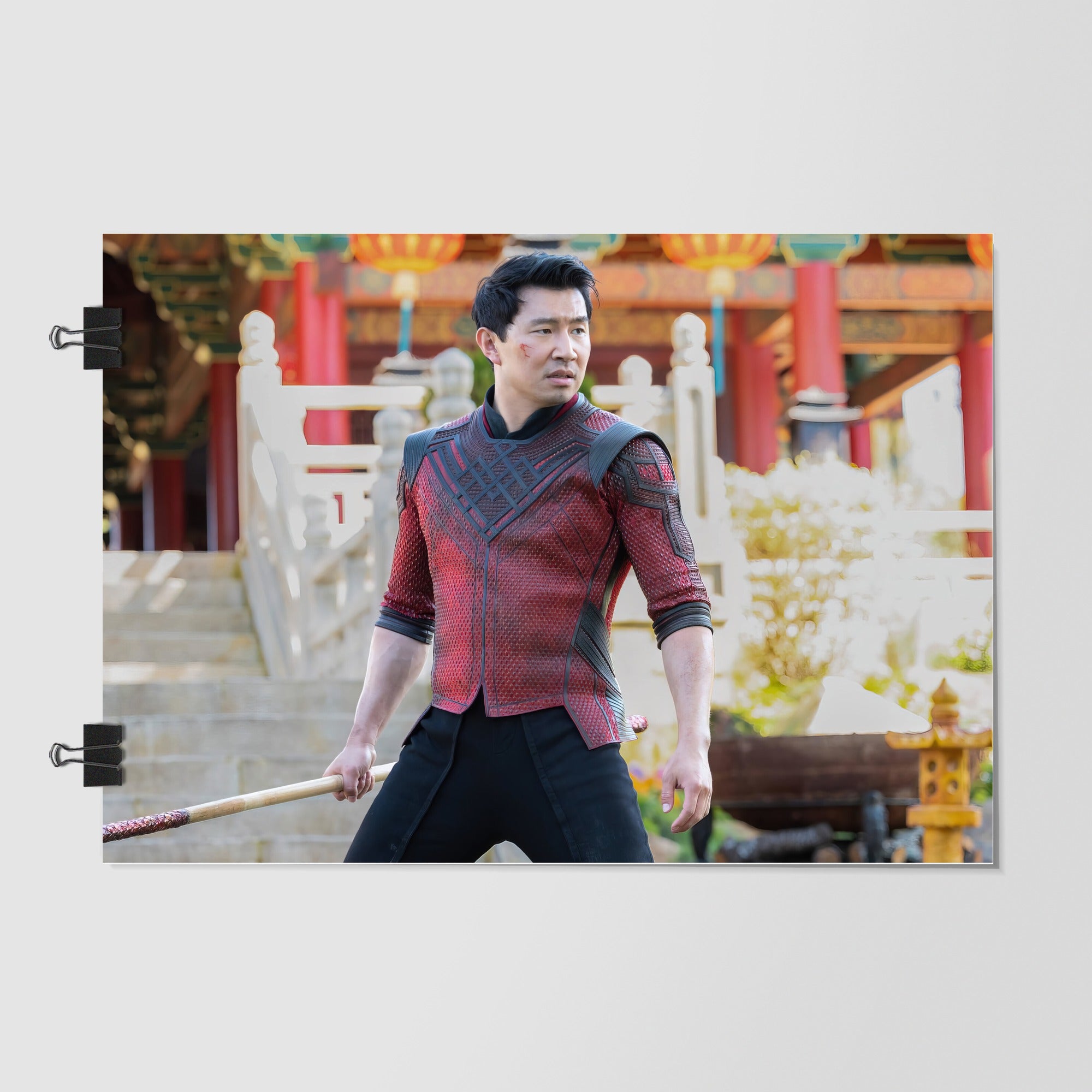 Shang Chi Ten Rings Gray Dramatic Lighting by Decalz