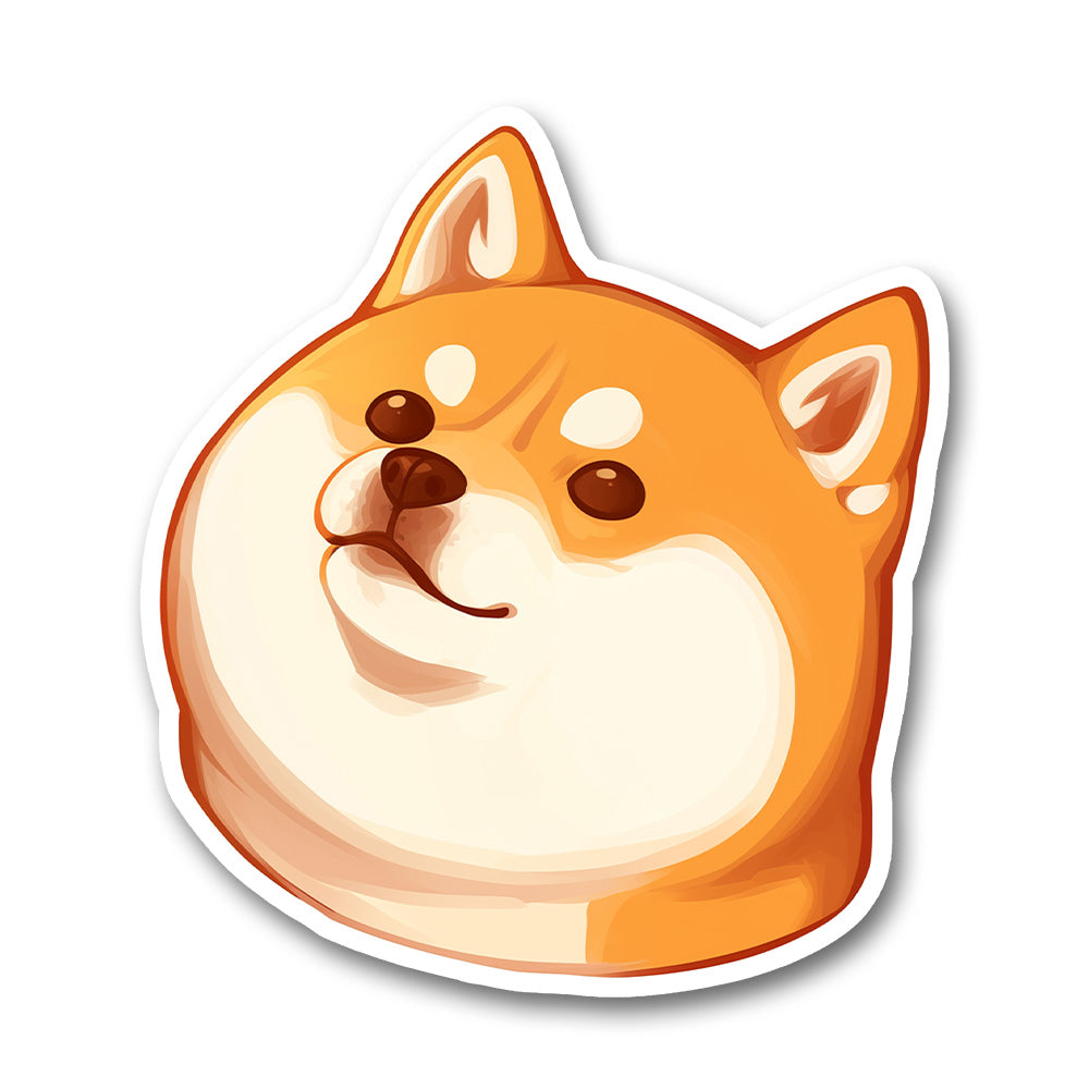 Shiba Inu Cute Dog Sticker