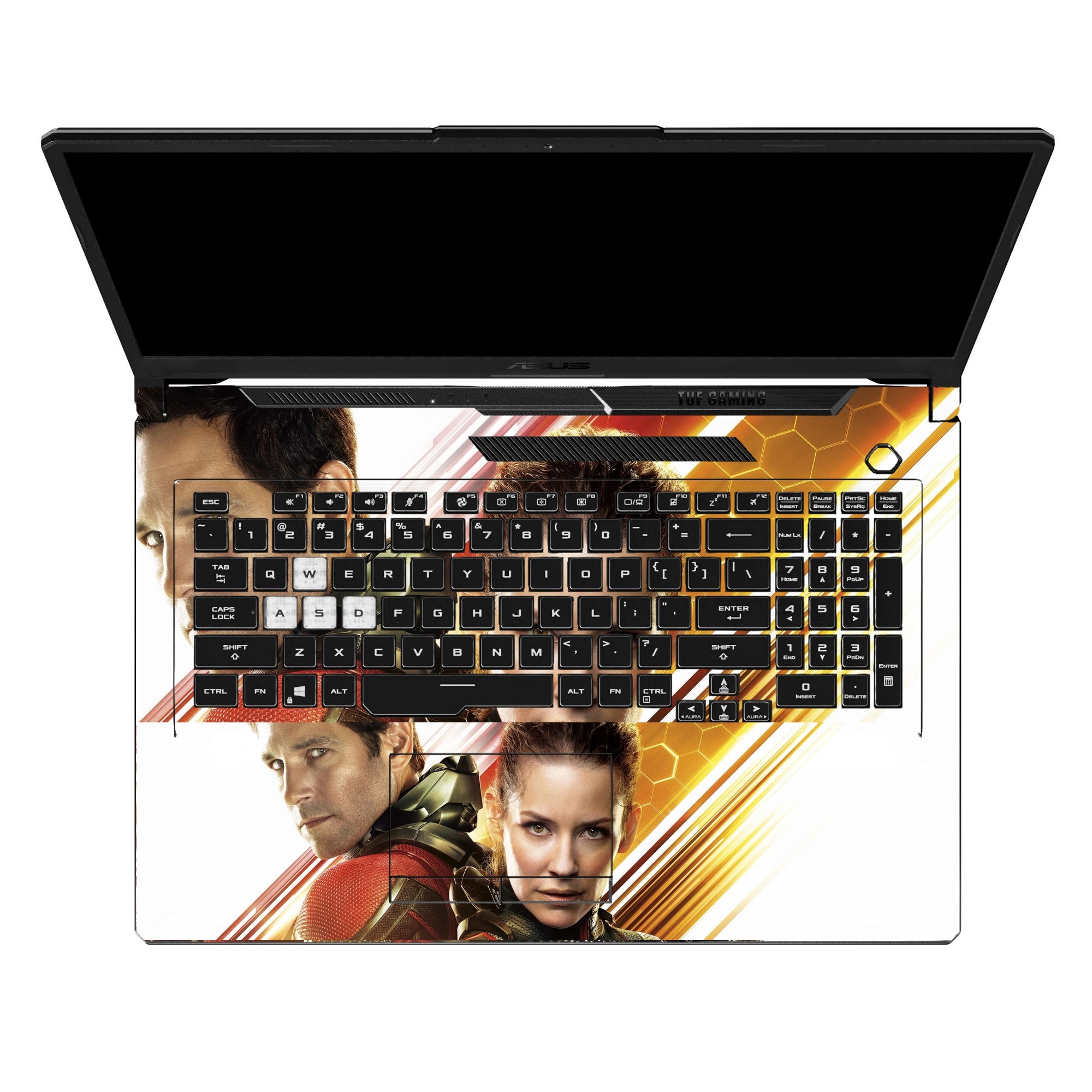 Shrinking Hero White Poster Dramatic Lighting by Decalz