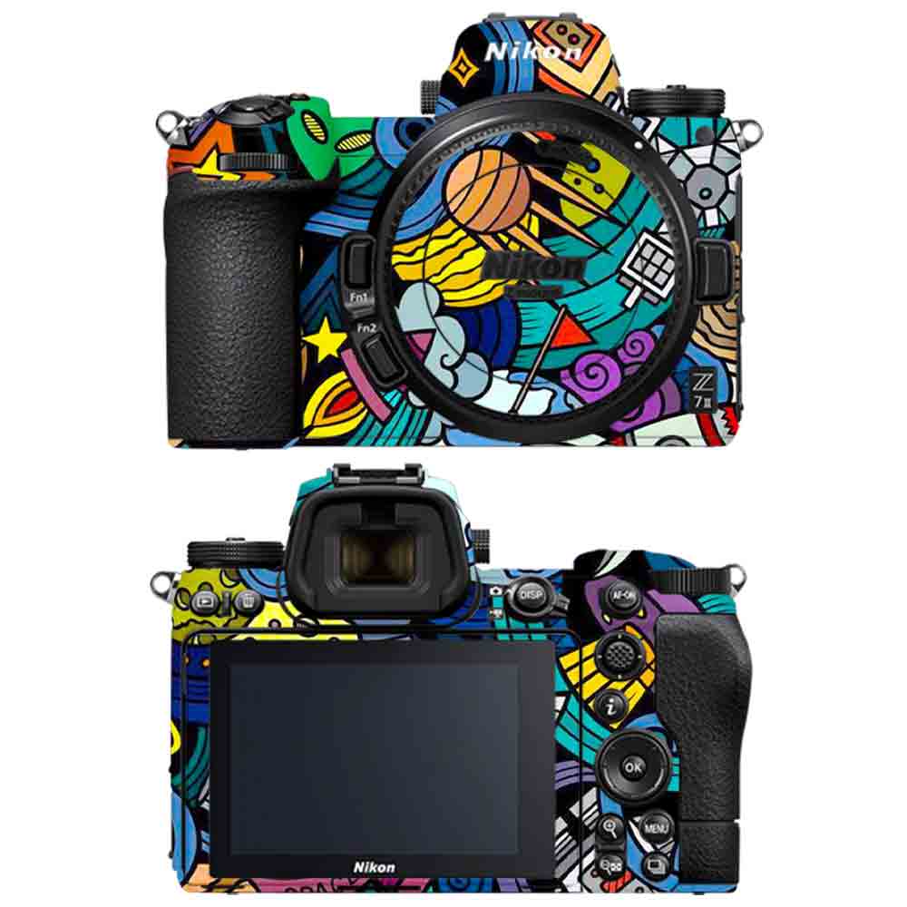 Space Doodle - Nikon Camera Skins