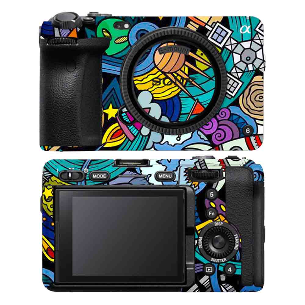 Space Doodle - Sony Camera Skins