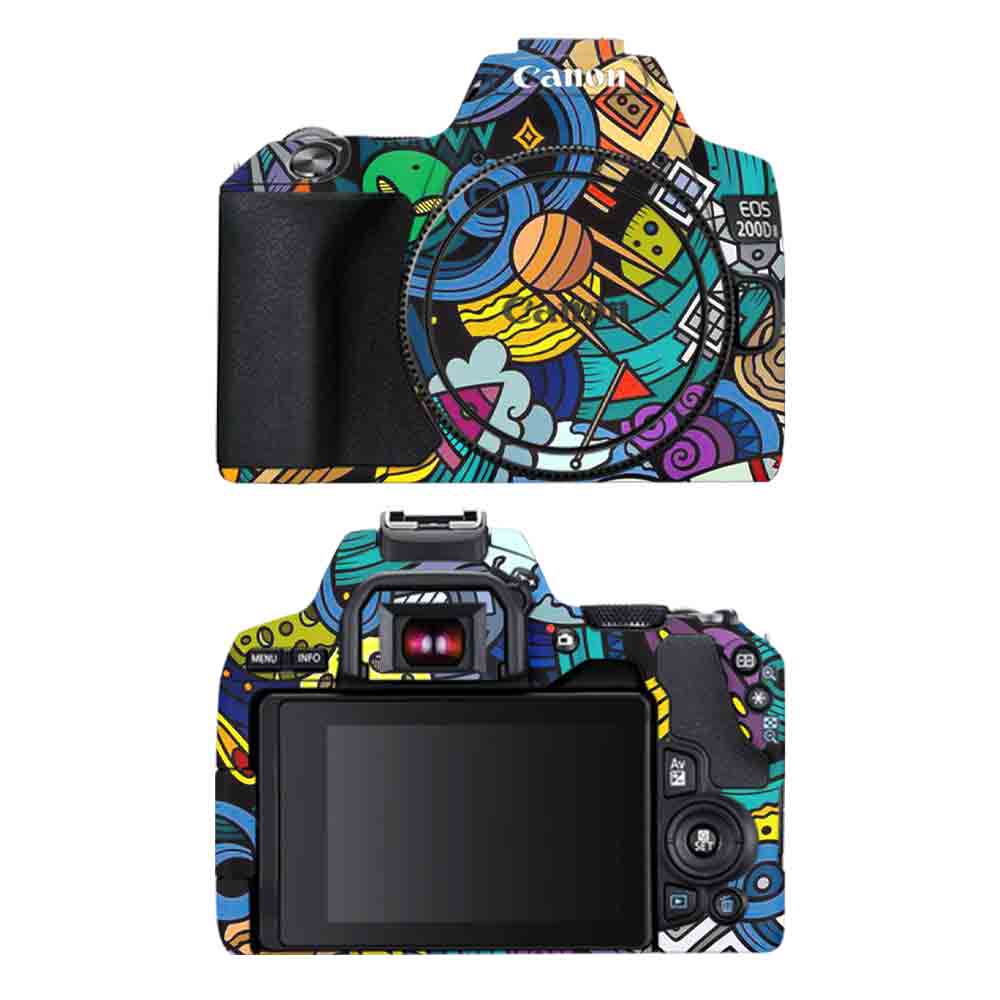 Canon 200D Mark II Camera Skins & Wraps