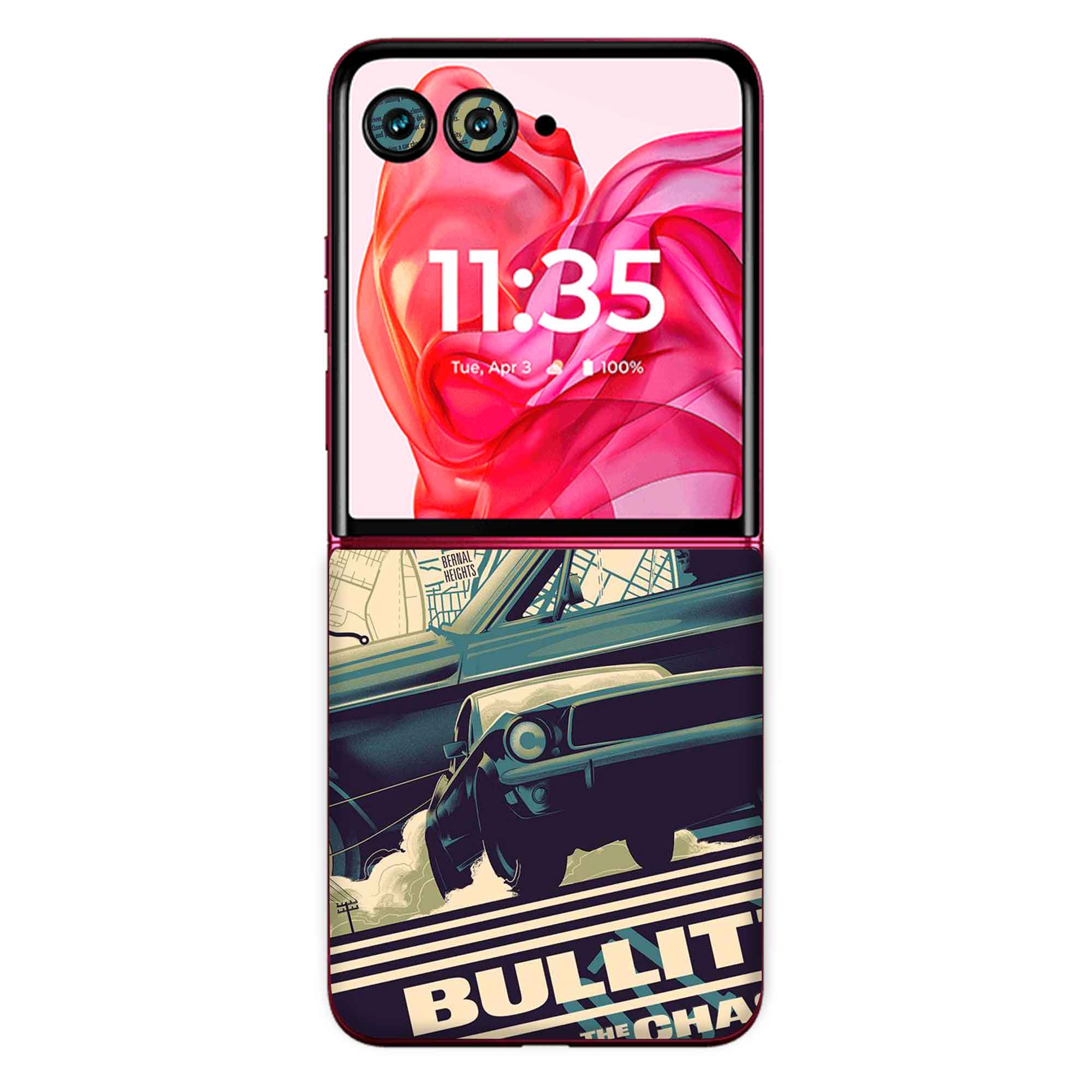 Moto Razr 50 Ultra (5G) Skins & Wraps (Only Back No Edge to Edge)