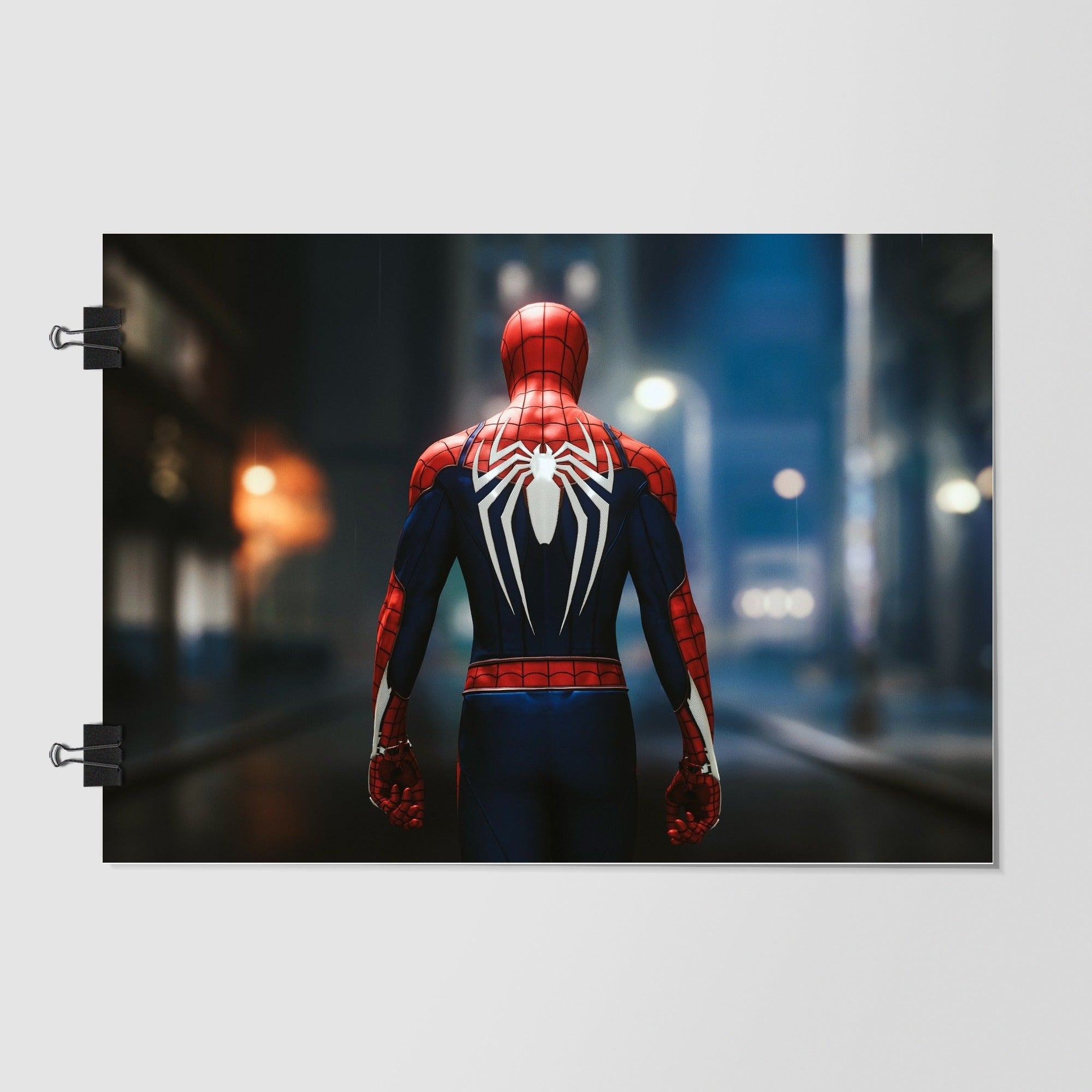 Spider Man Black Studio Shot by Decalz