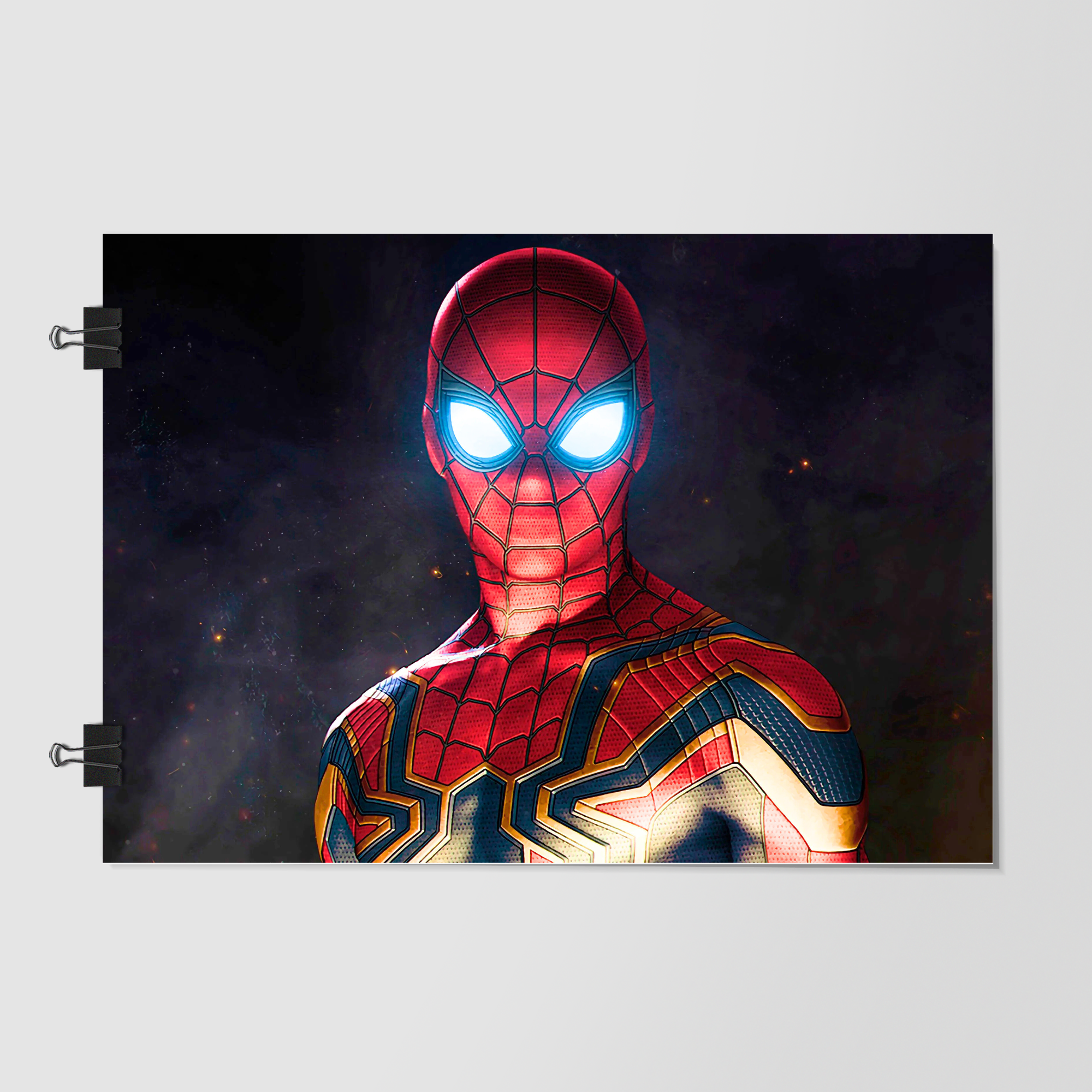 Spider Man Movie Scene Still Black by Decalz