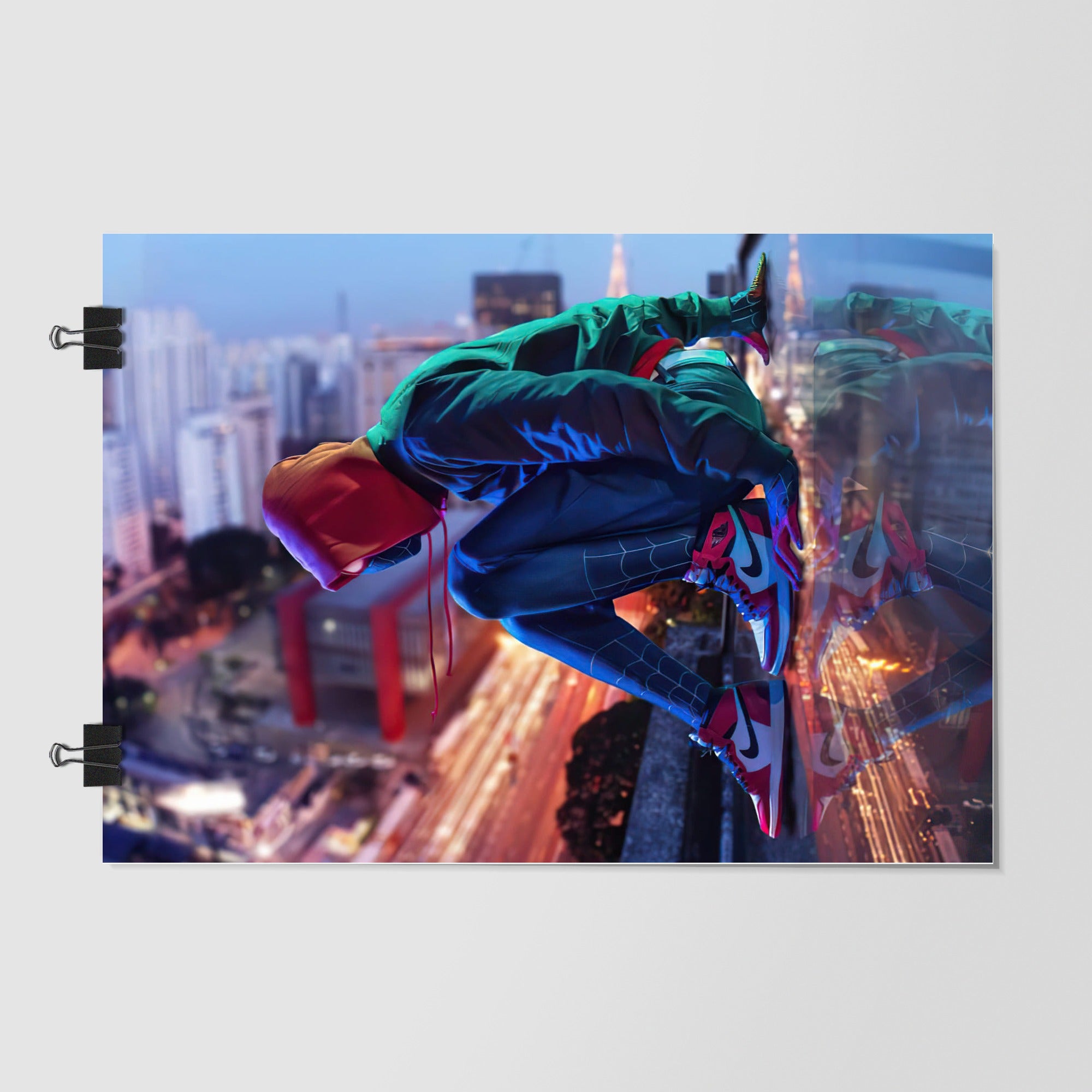 Spider Man Sky Blue by Decalz