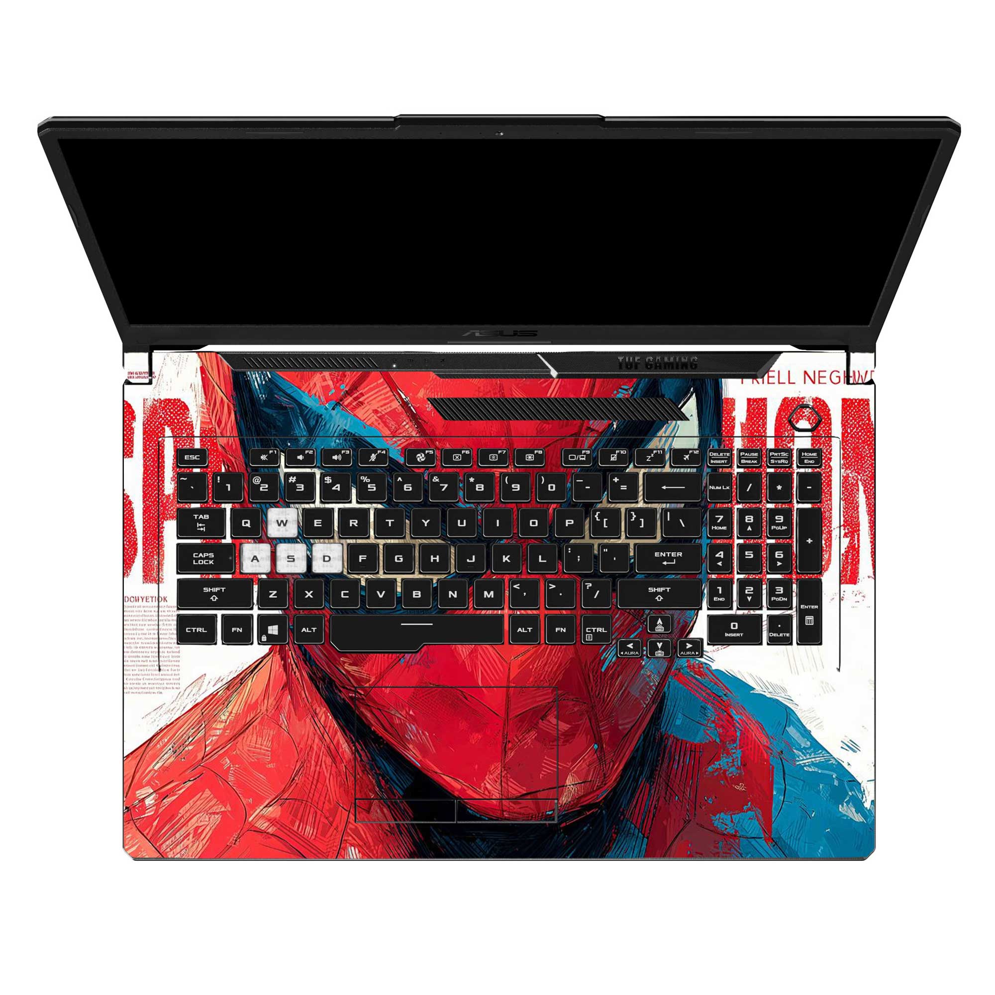 Spider Sense Abstract - Laptop Skins