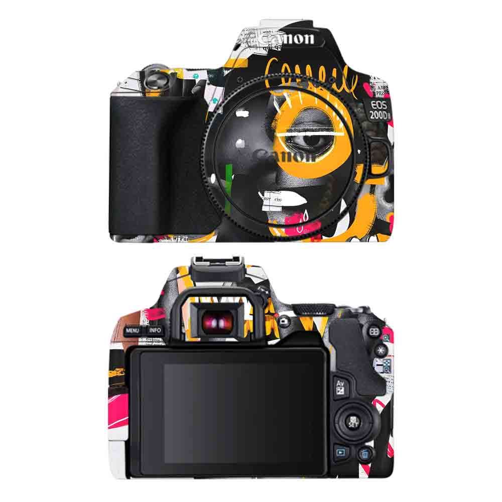 Canon 200D Mark II Camera Skins & Wraps