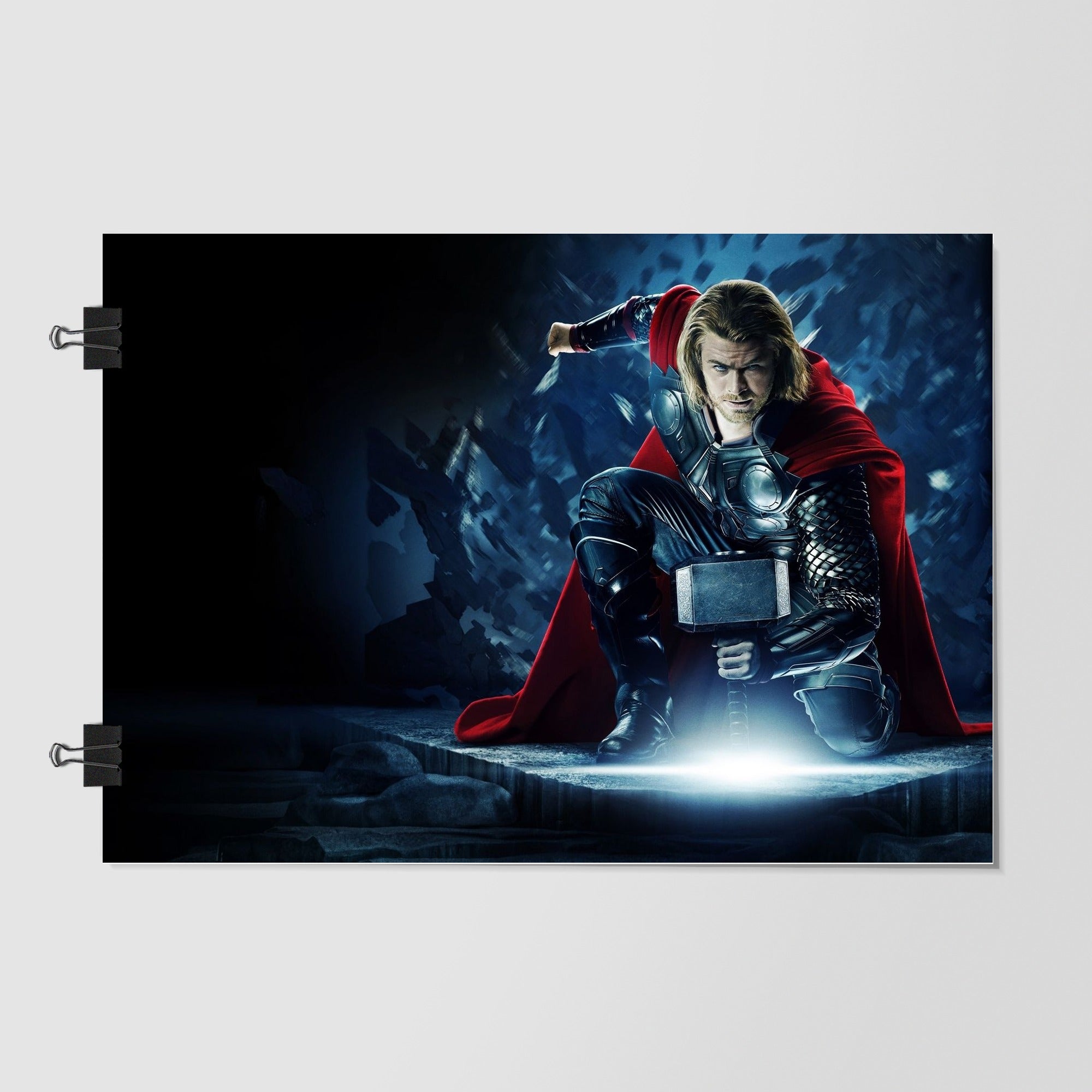 Superhero Black Cinematic Glow by Decalz
