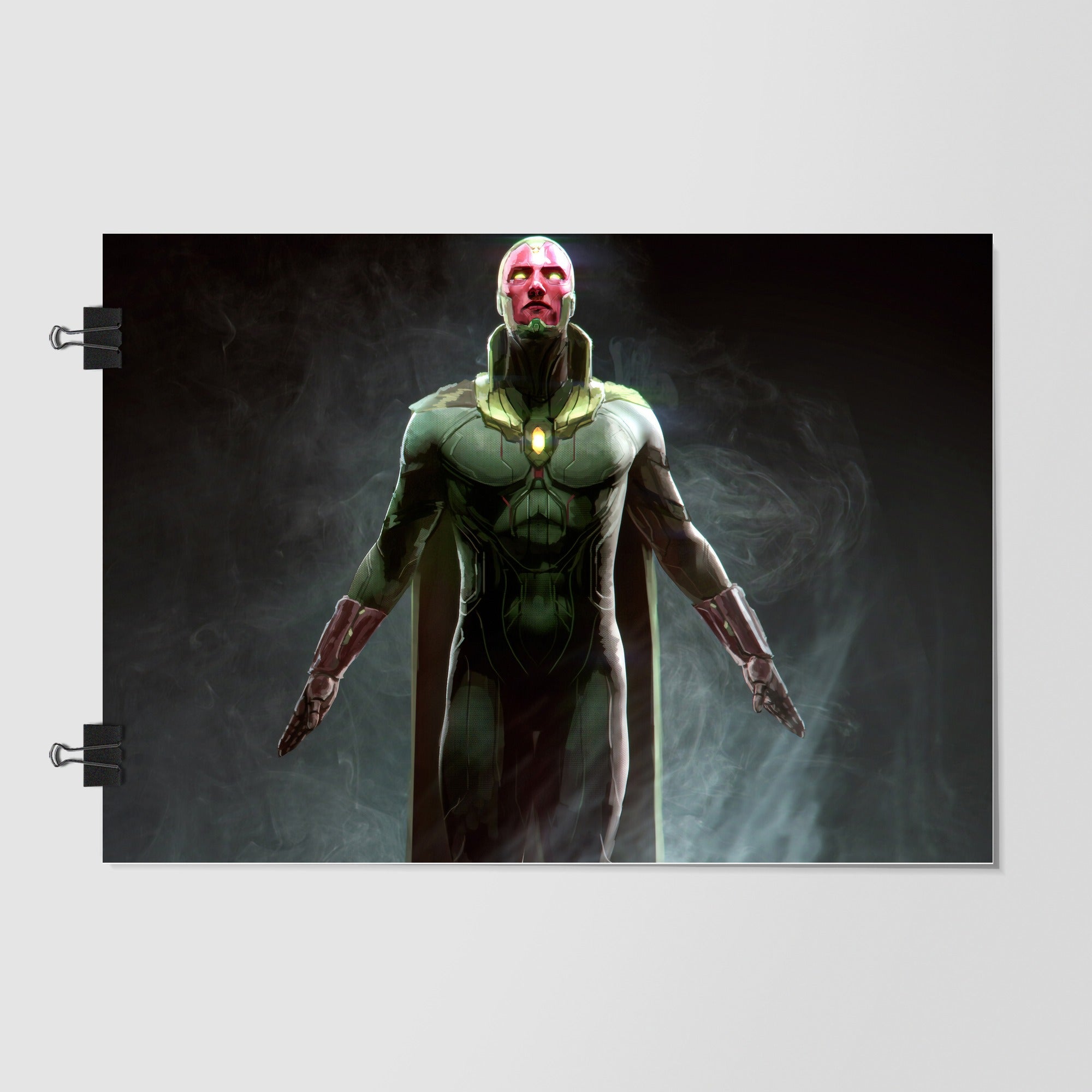 Superhero Black Moody Lighting by Decalz