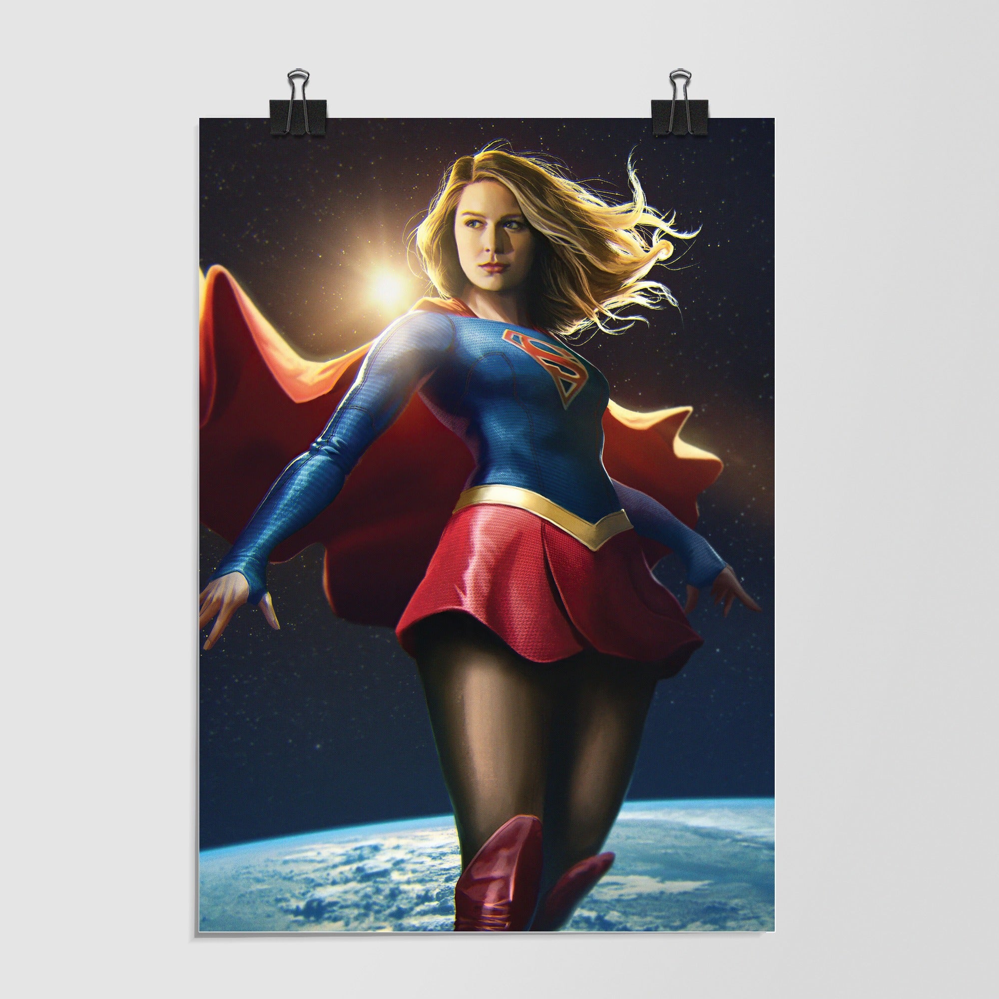 Superhero Black Night Scene by Decalz