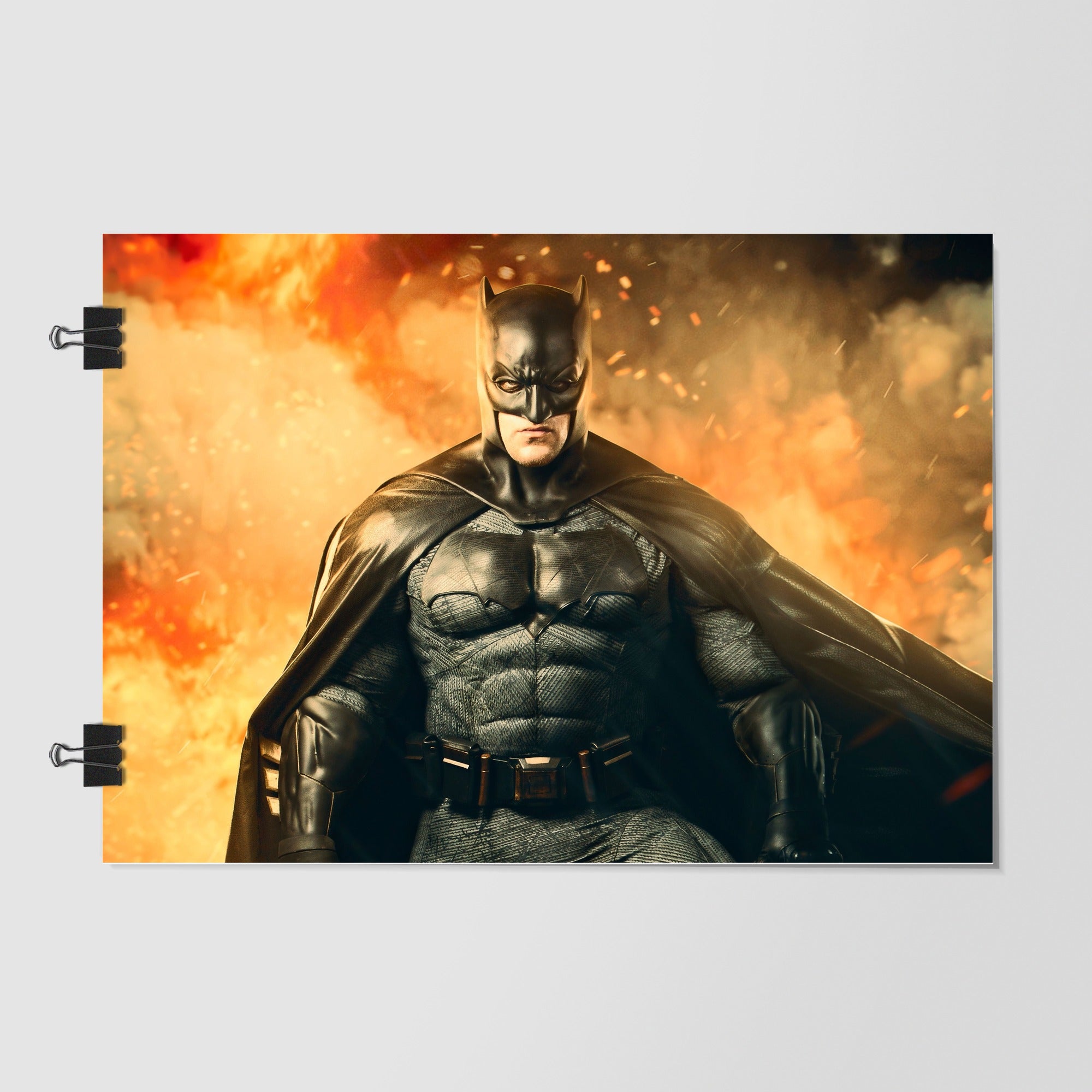 Superhero Black Studio Shot by Decalz